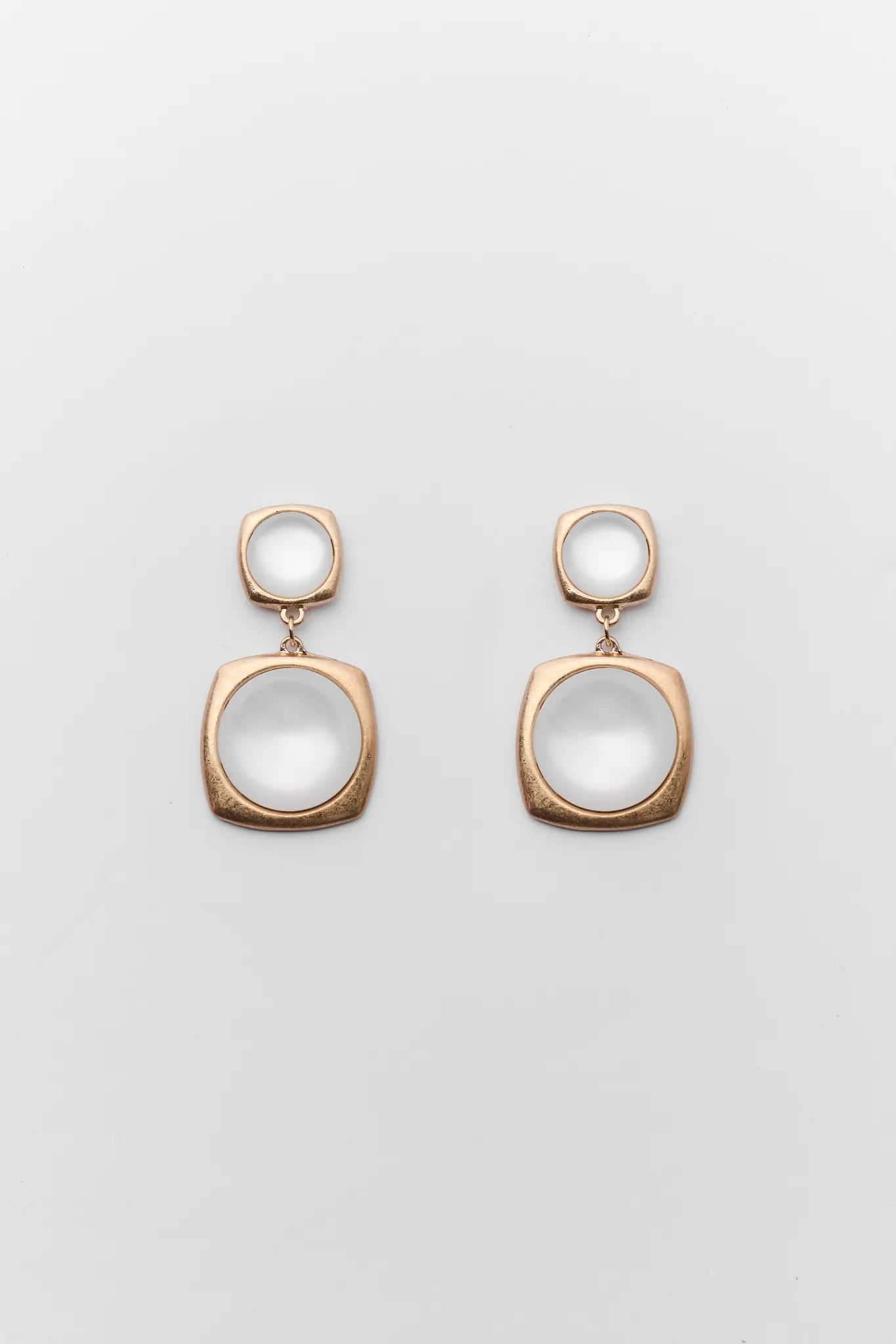 Abigail White Drop Earrings