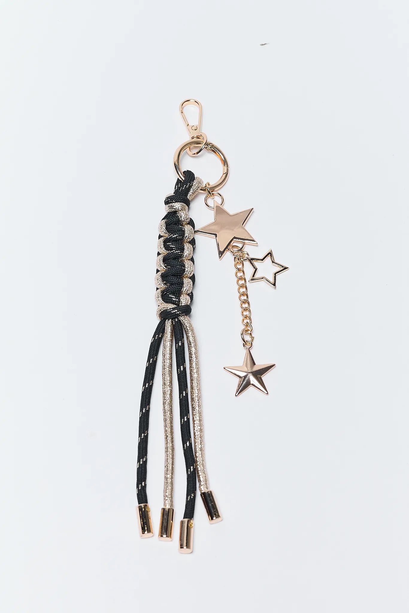 Astrid Black Braided Bag Charm