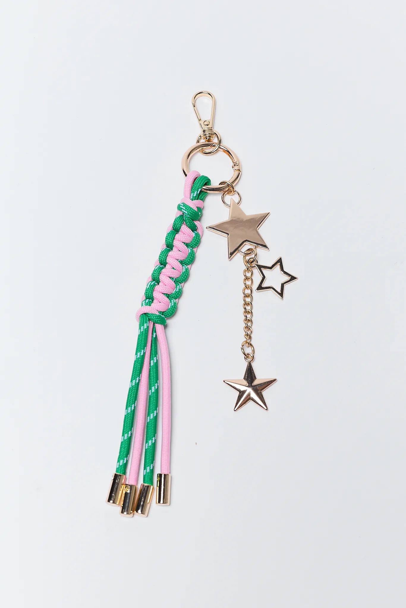 Astrid Green Braided Bag Charm
