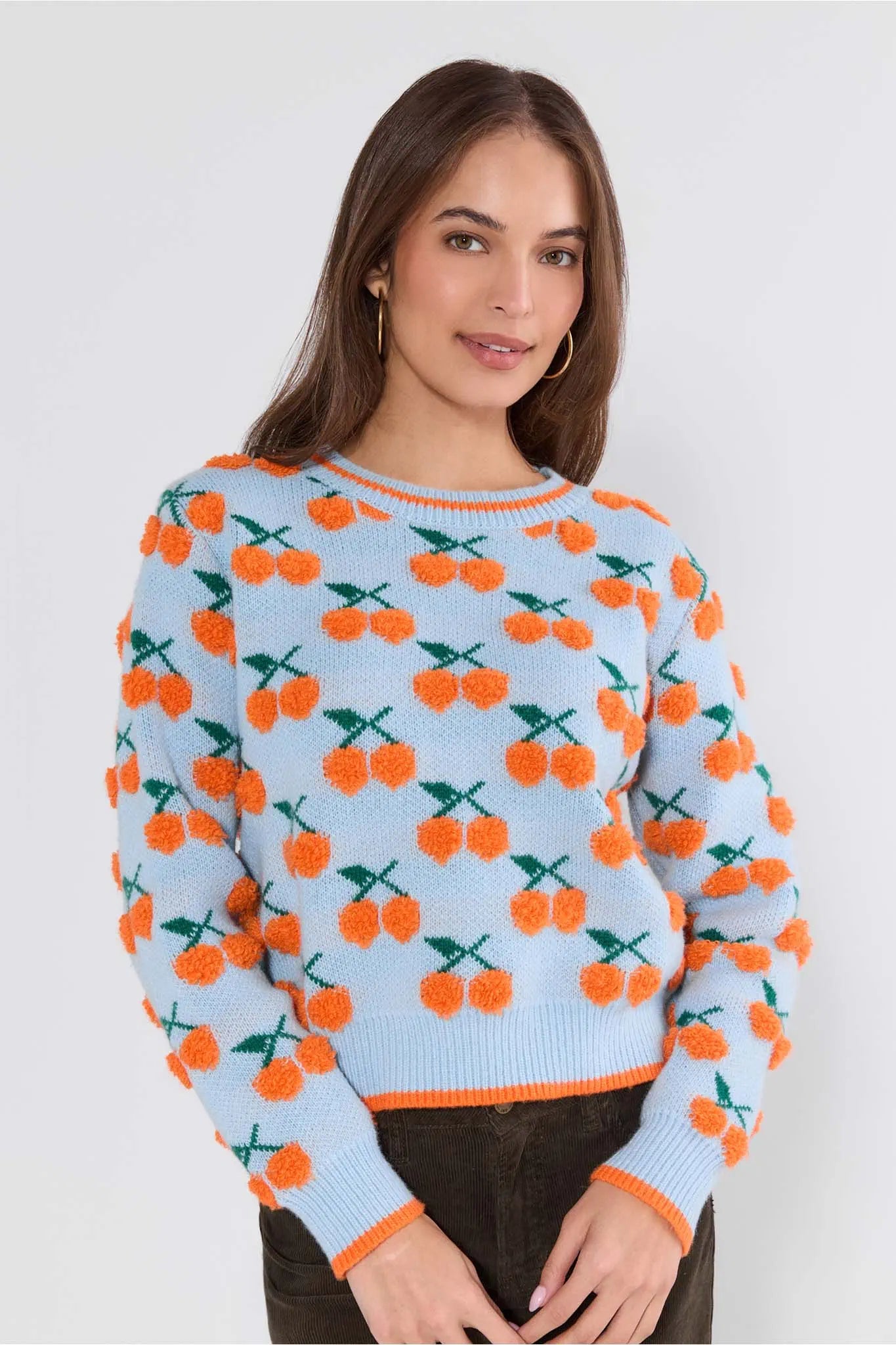 Blake Blue Citrus Sweater | Avara