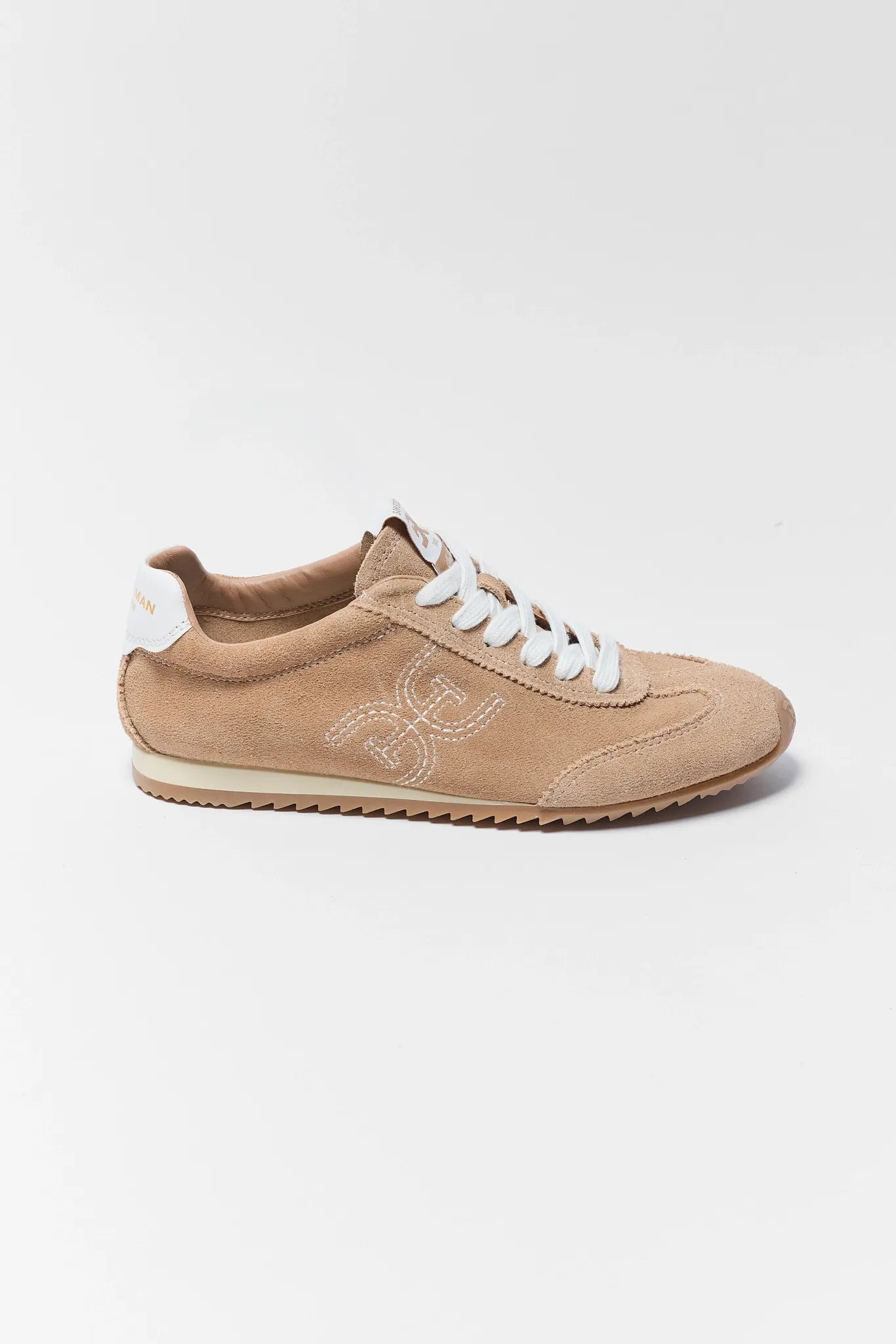 Isella Tan Suede Sneaker by Sam Edelman