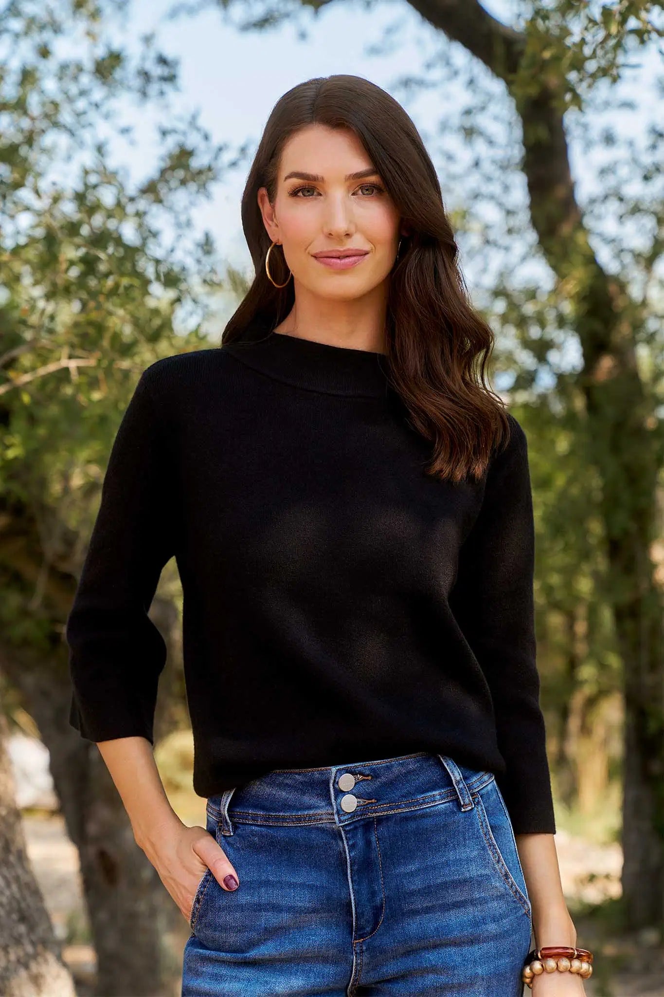 Jackie Sweater- Black
