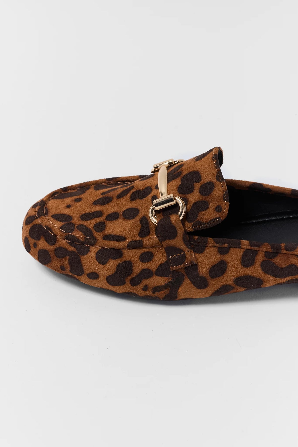 Leopard Loafer Mule