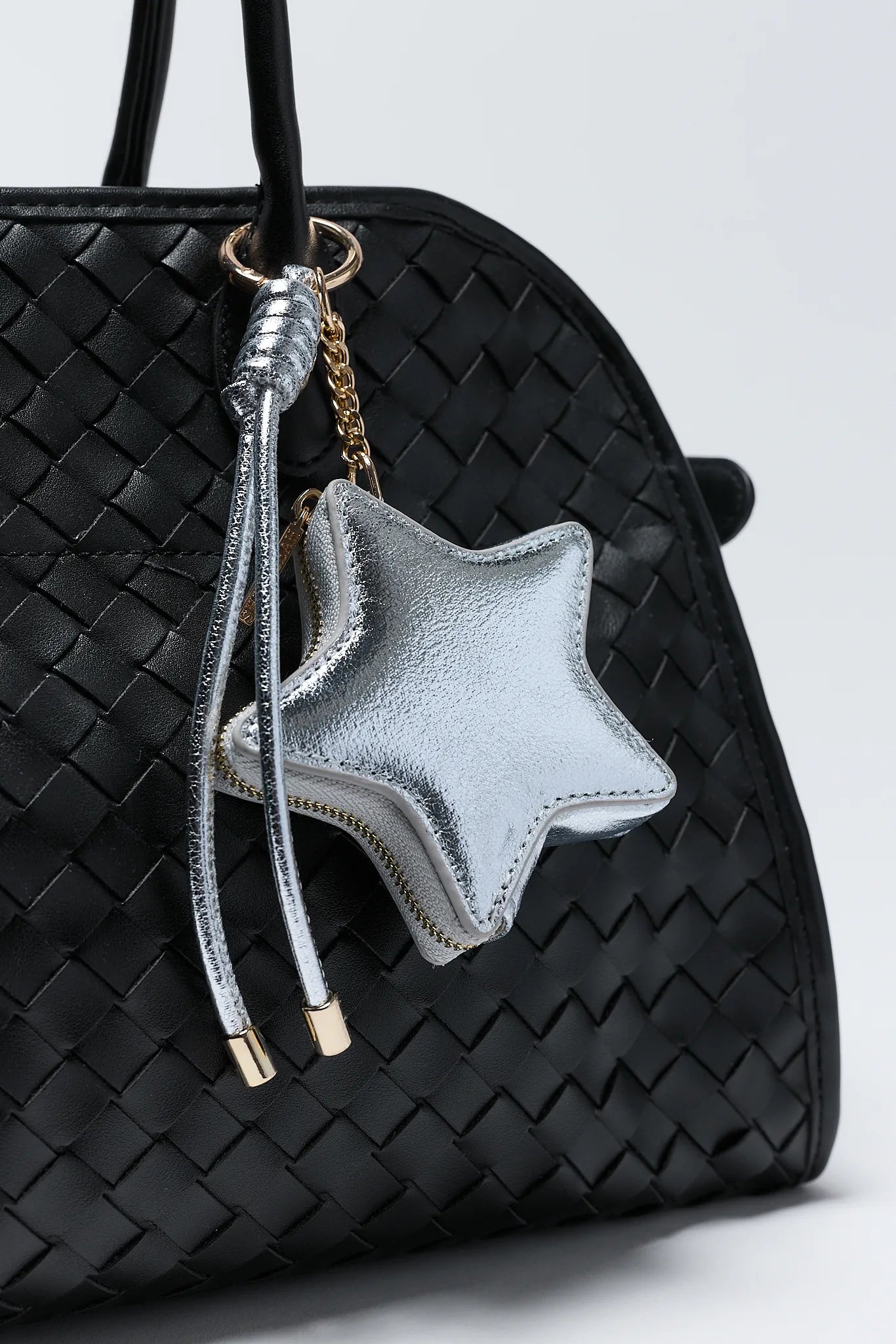 Luna Silver Bag Charm