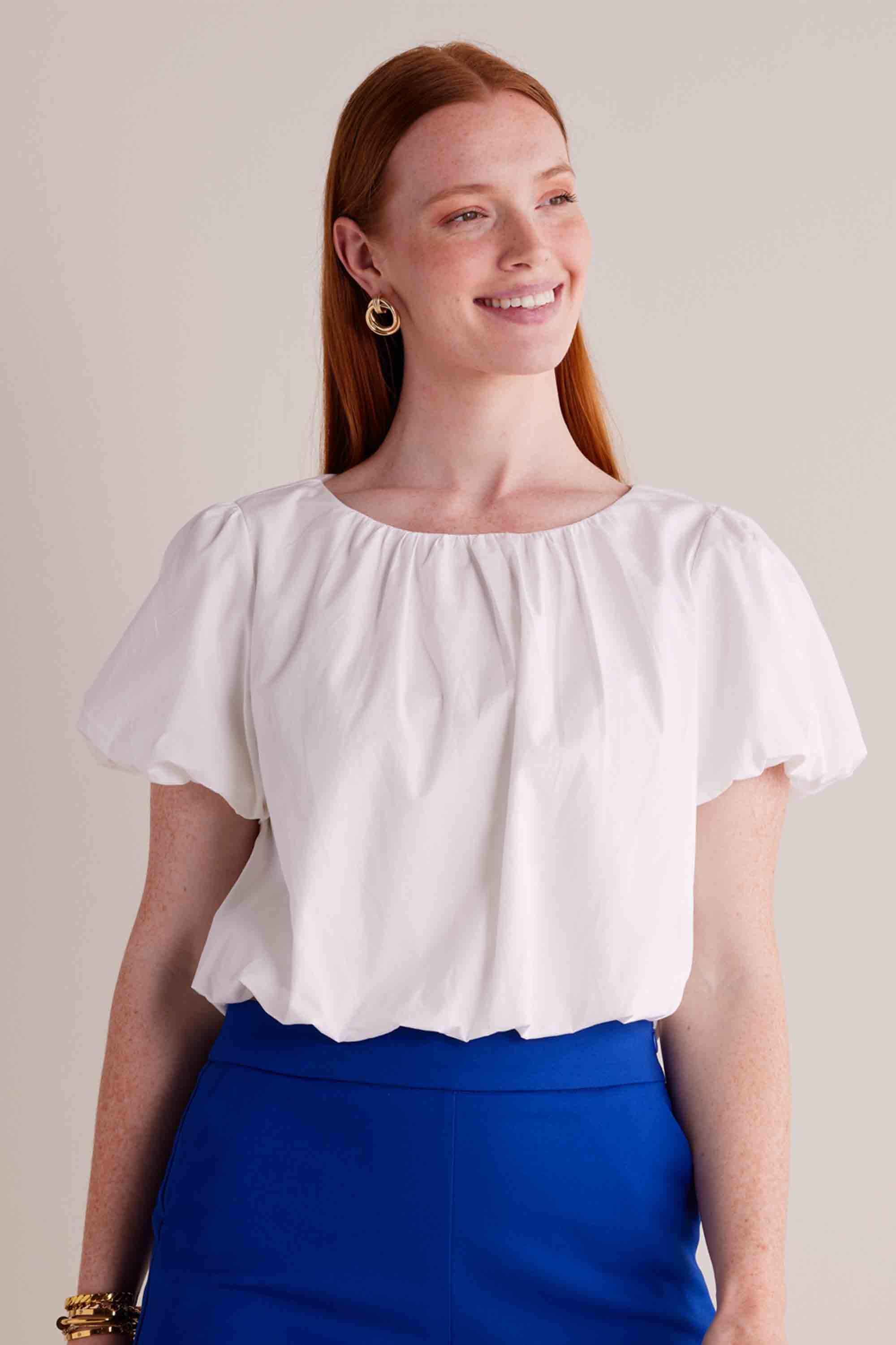 Martha Top- White