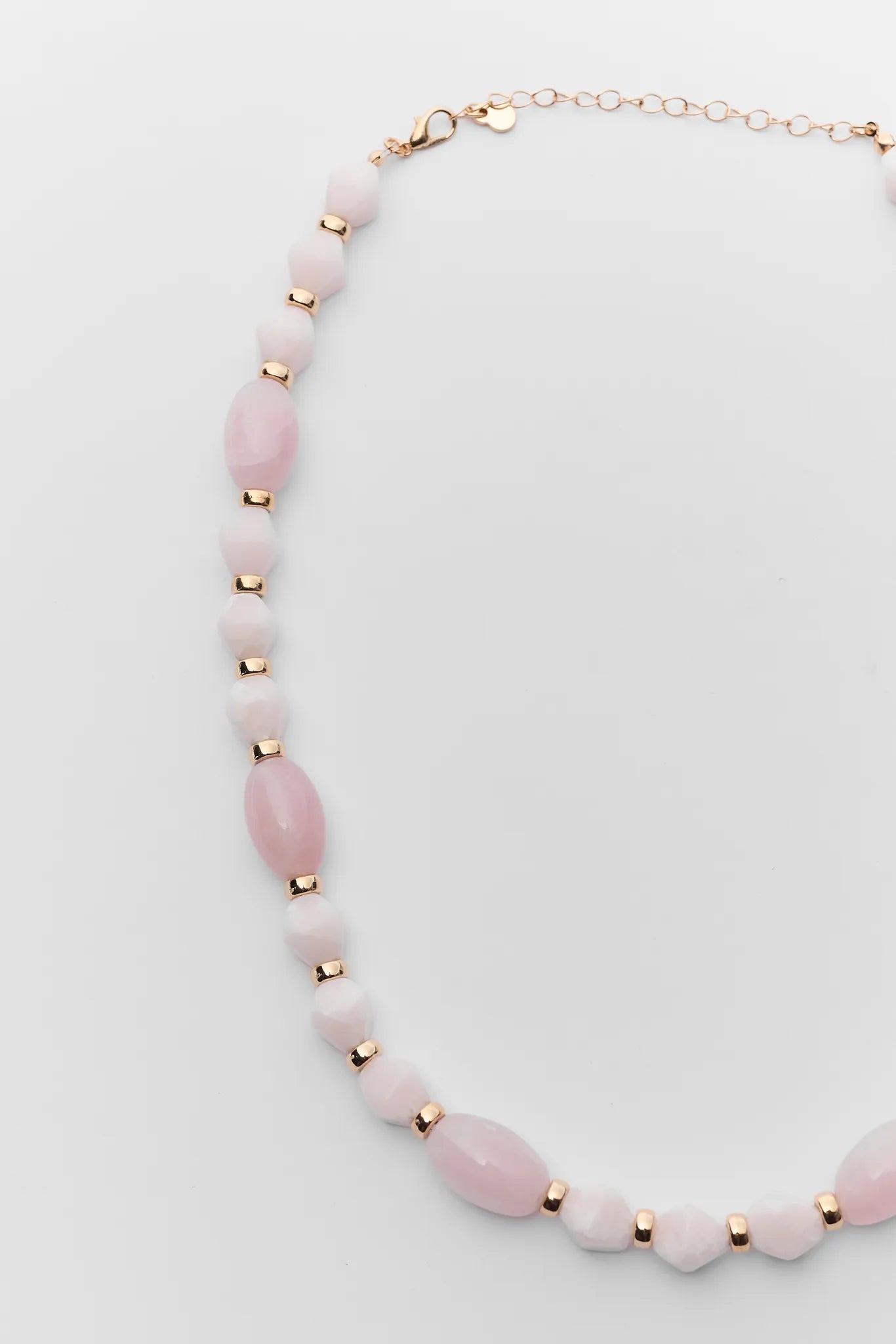 Maris Pink Beaded Necklace