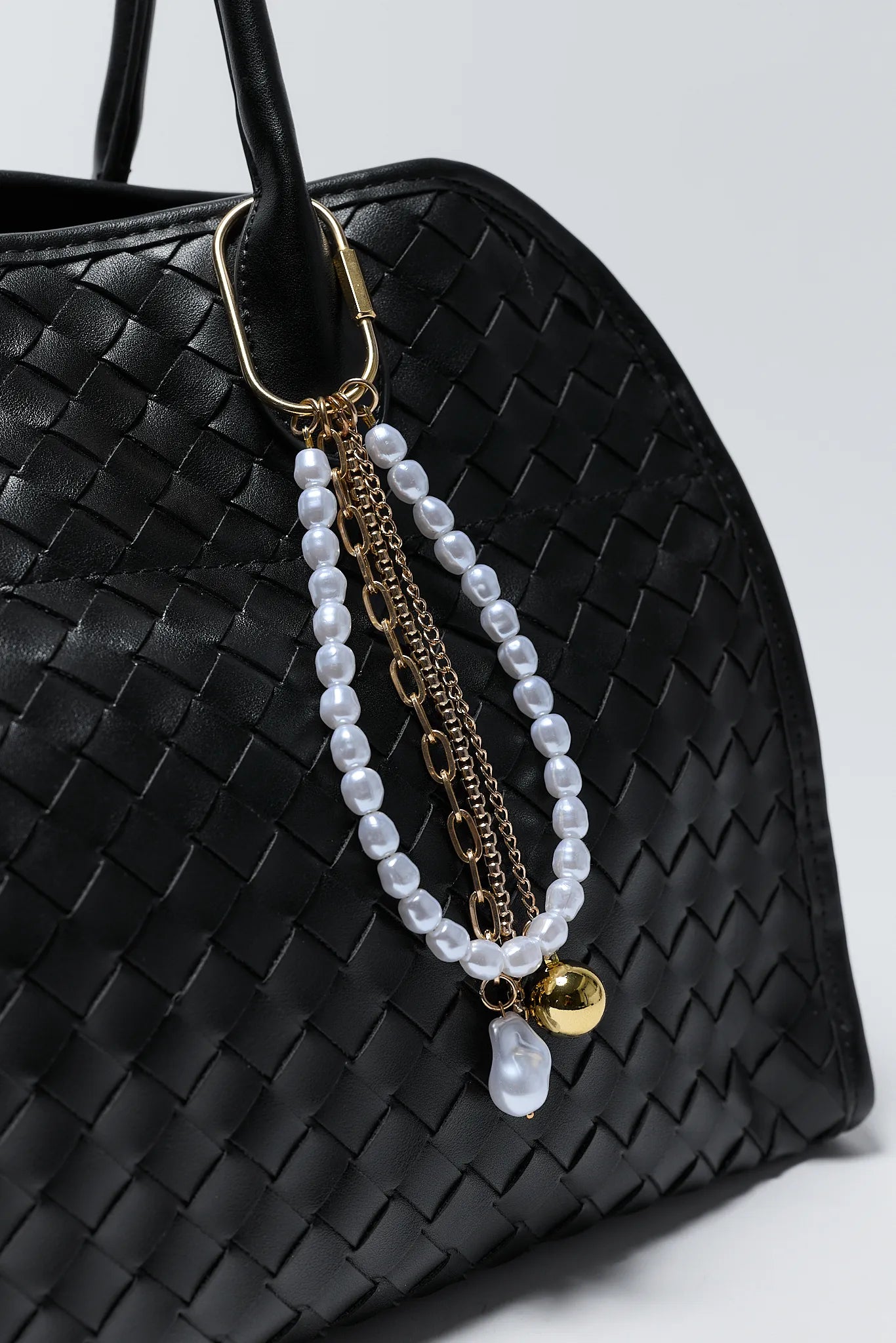 Pearla Multi Chain Bag Charm