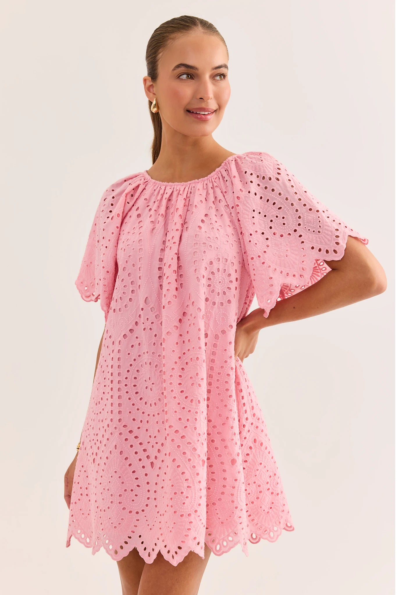 linen dresses black Catherine Button Linen Dress-Black main image 0