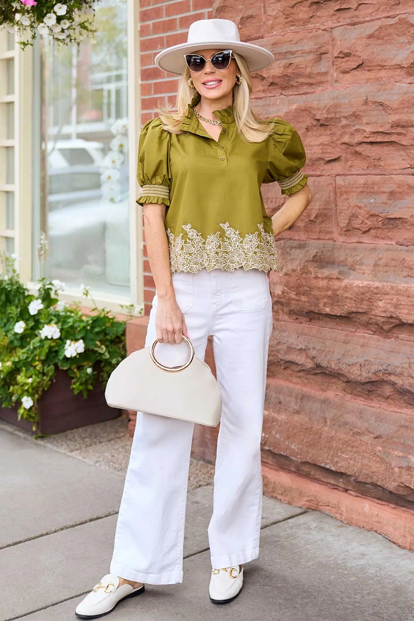 Prudence Top- Olive
