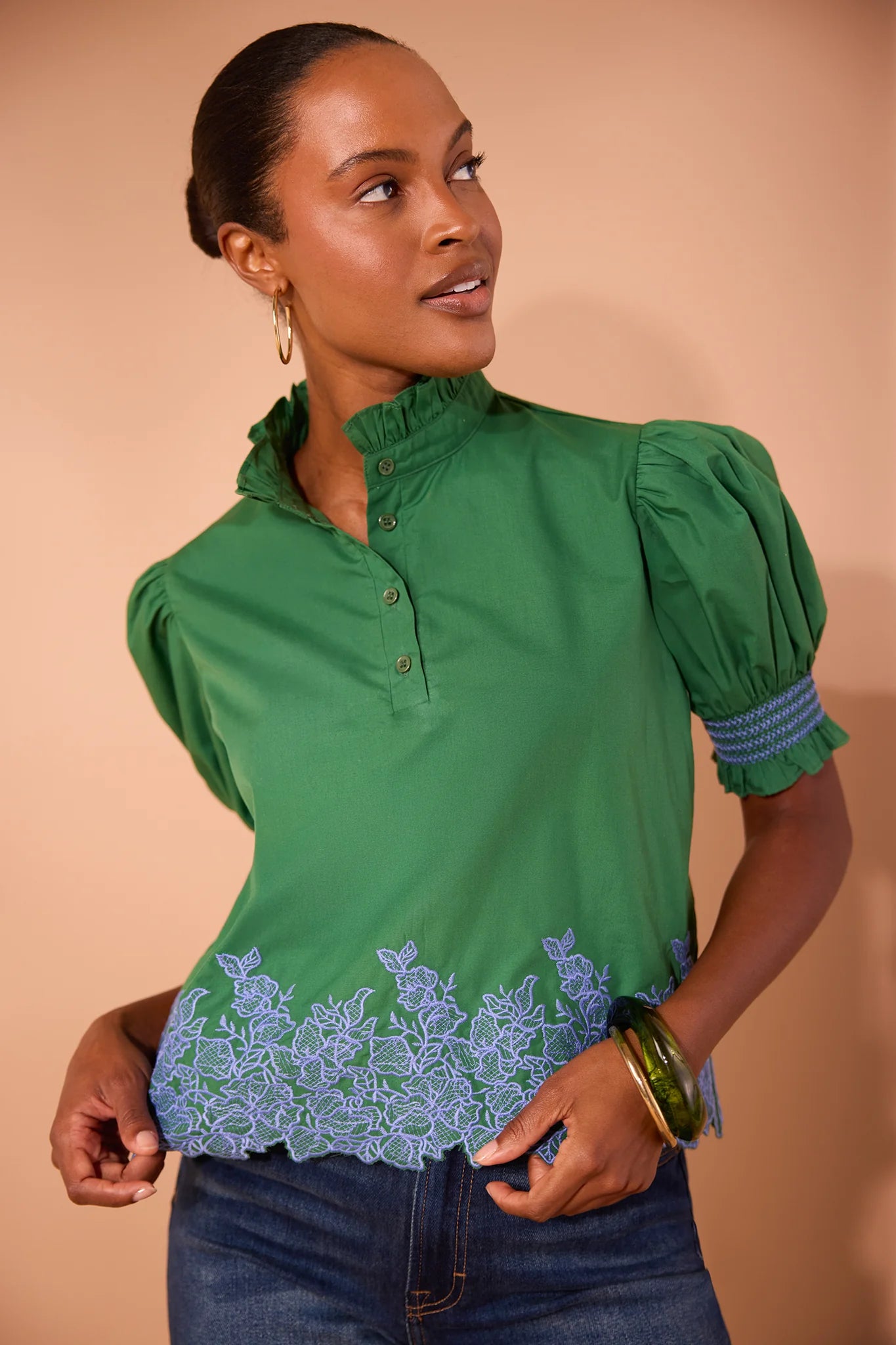 Prudence Top- Green