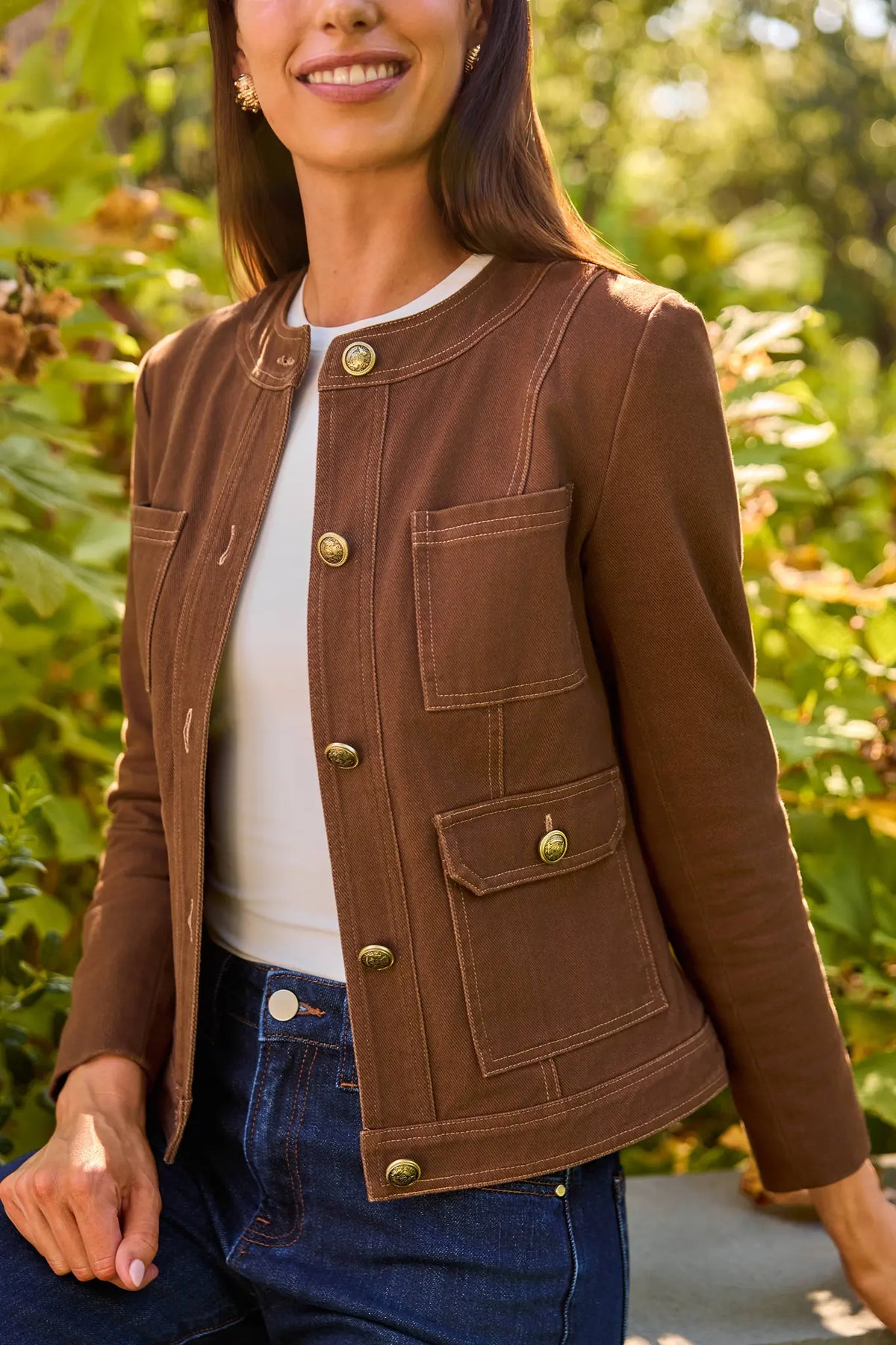 Rhodes Brown Tailored Jacket