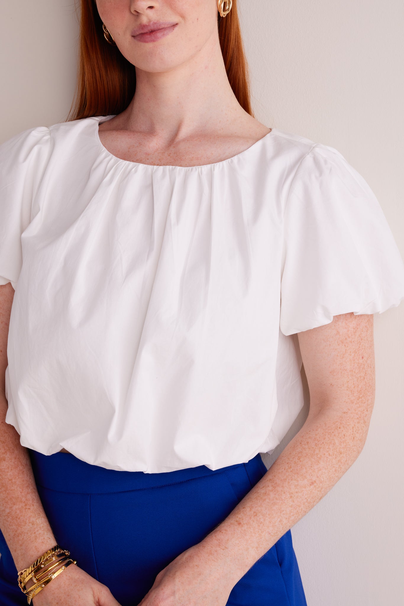 Martha Top- White