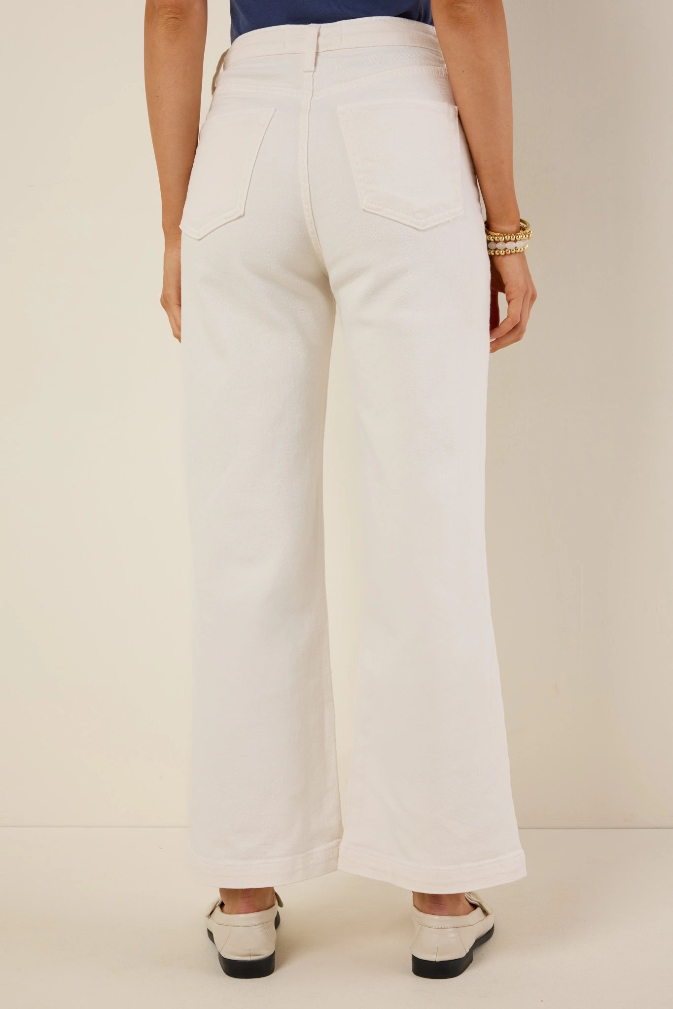 Kimberly Jeans- Ecru