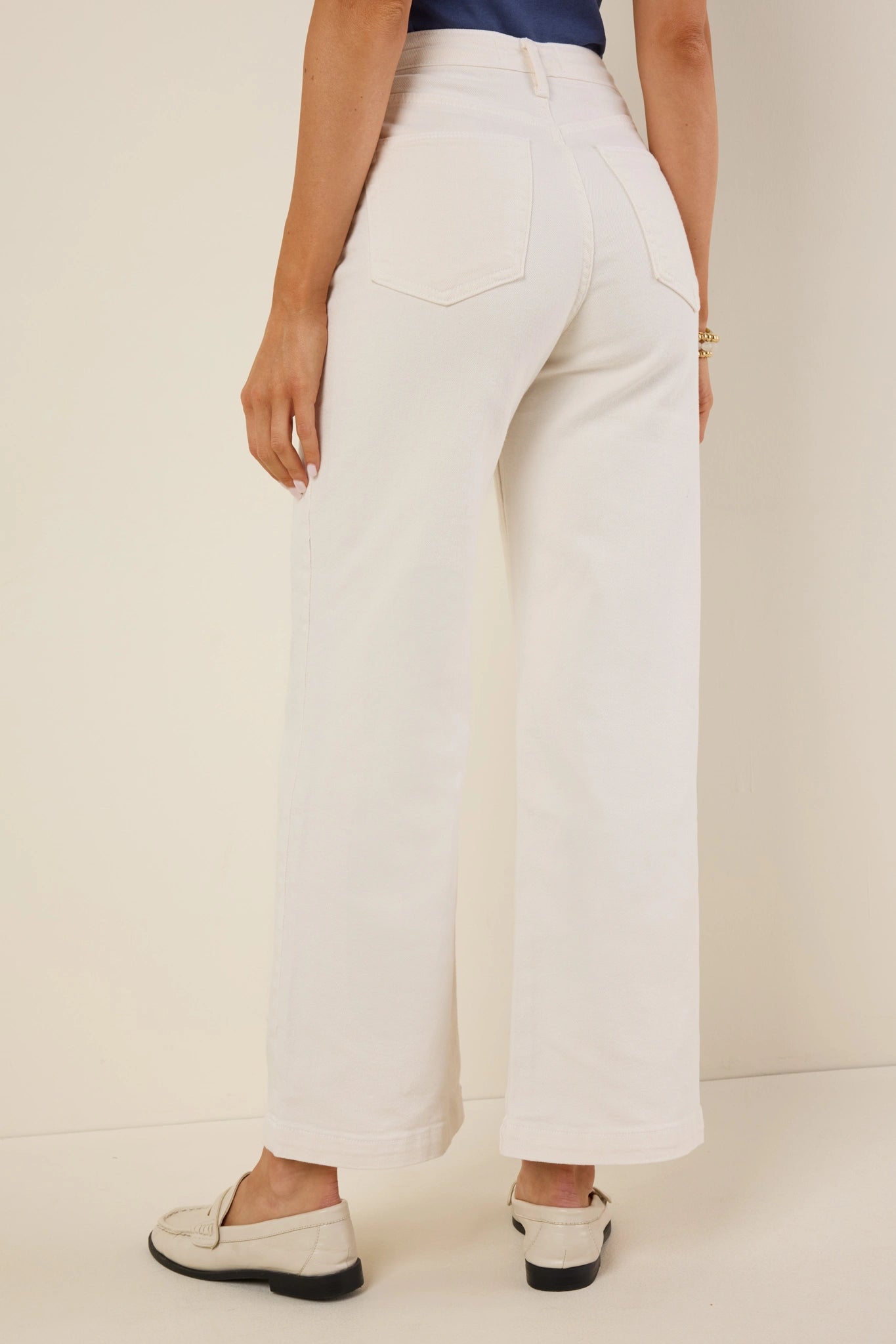 Kimberly Jeans- Ecru