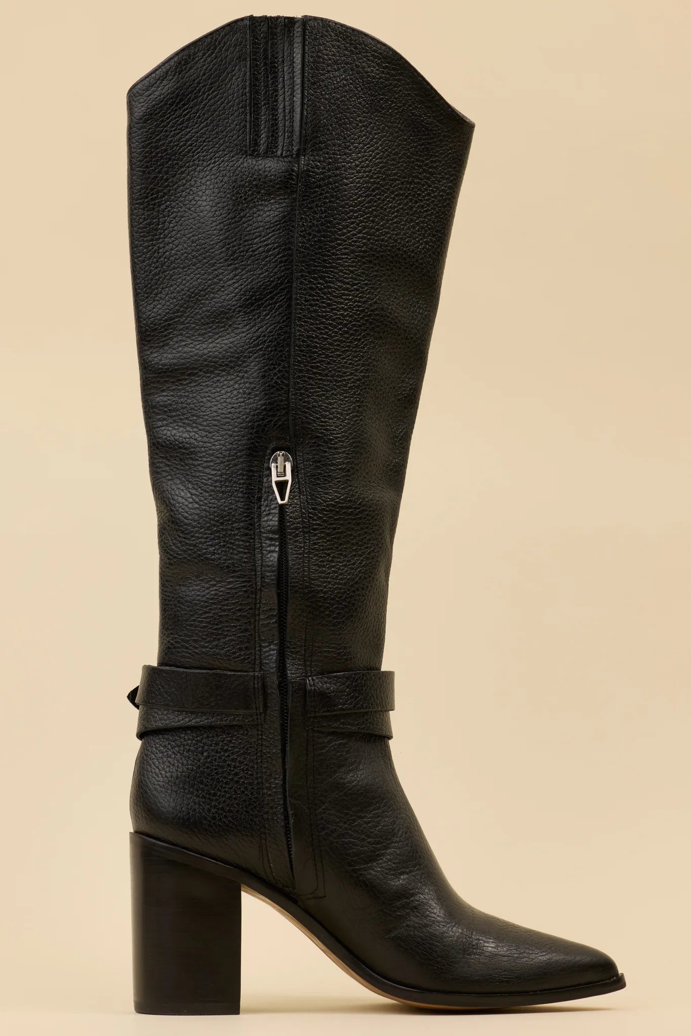 Tyrone Boots- Black Leather by Dolce Vita