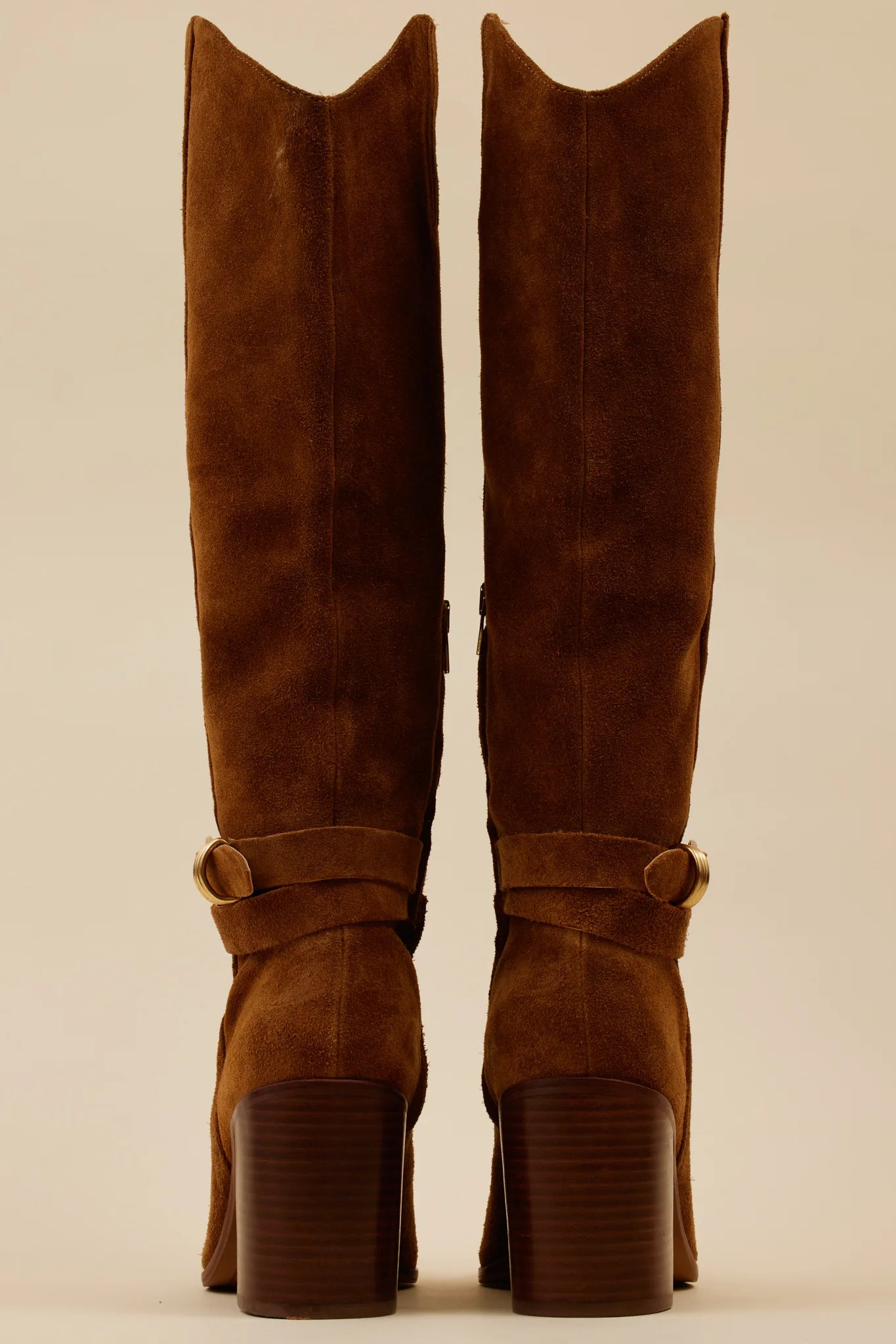 Tyrone Boots- Brown Suede by Dolce Vita
