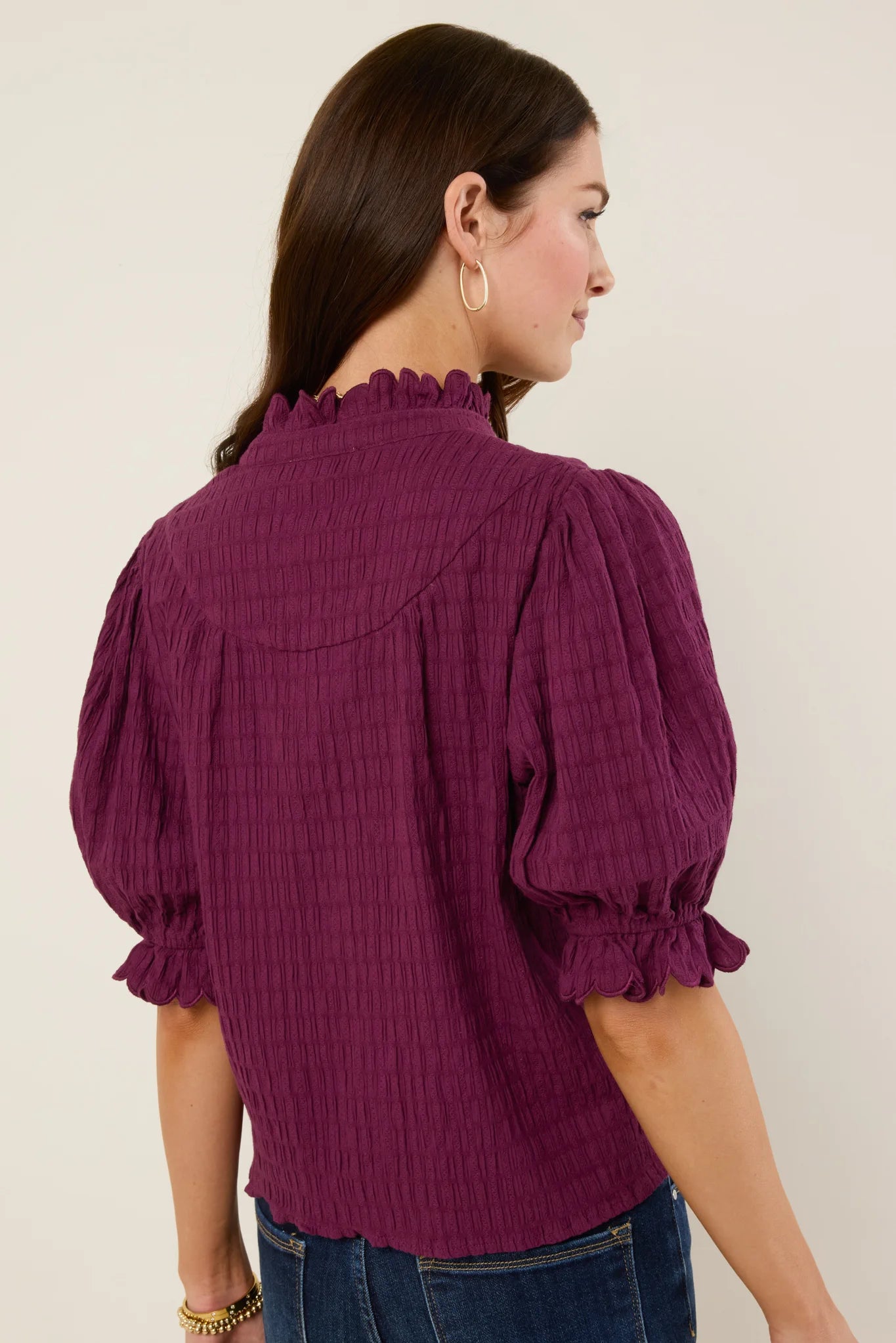 Hailey Top- Plum