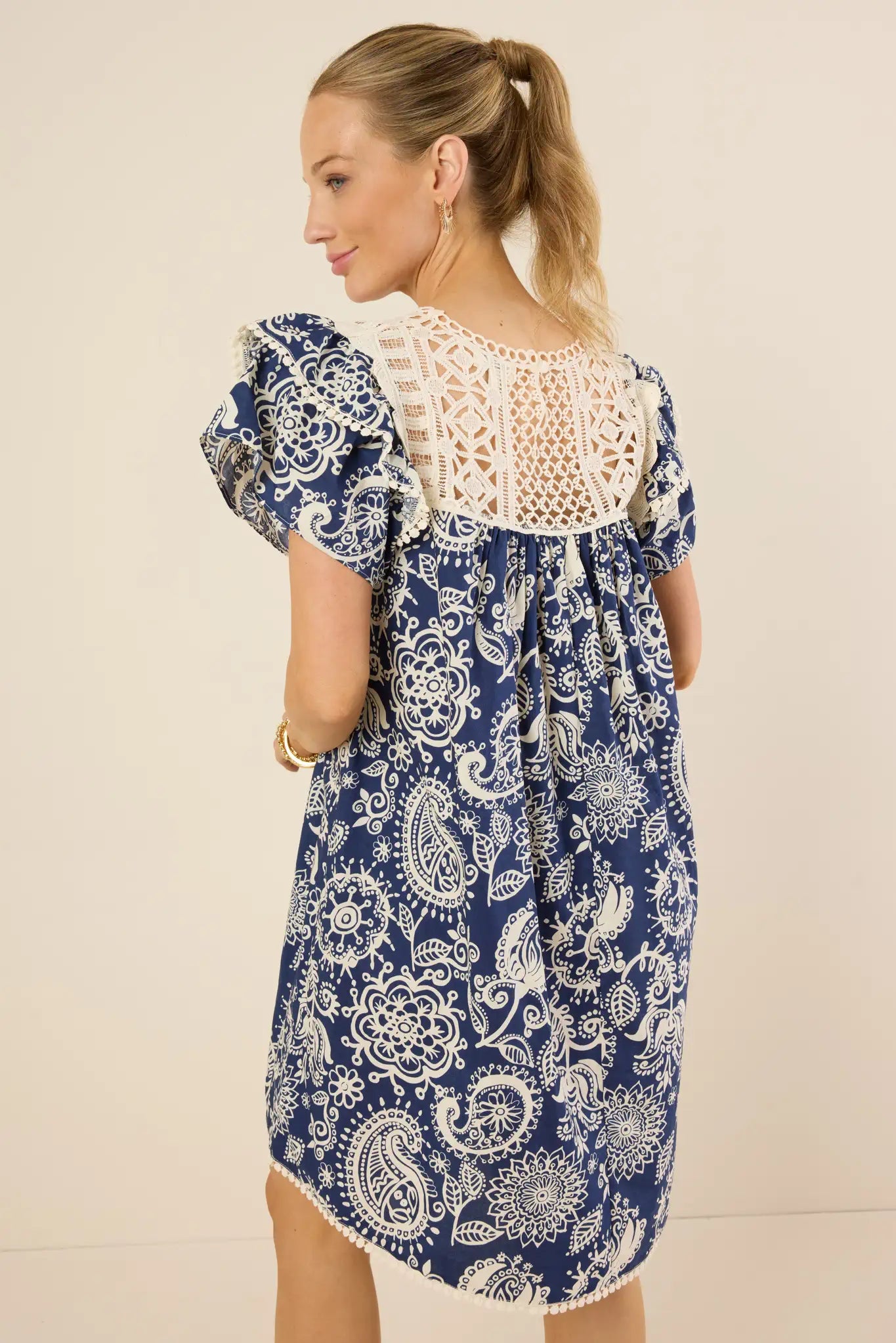 Cali Dress- Navy