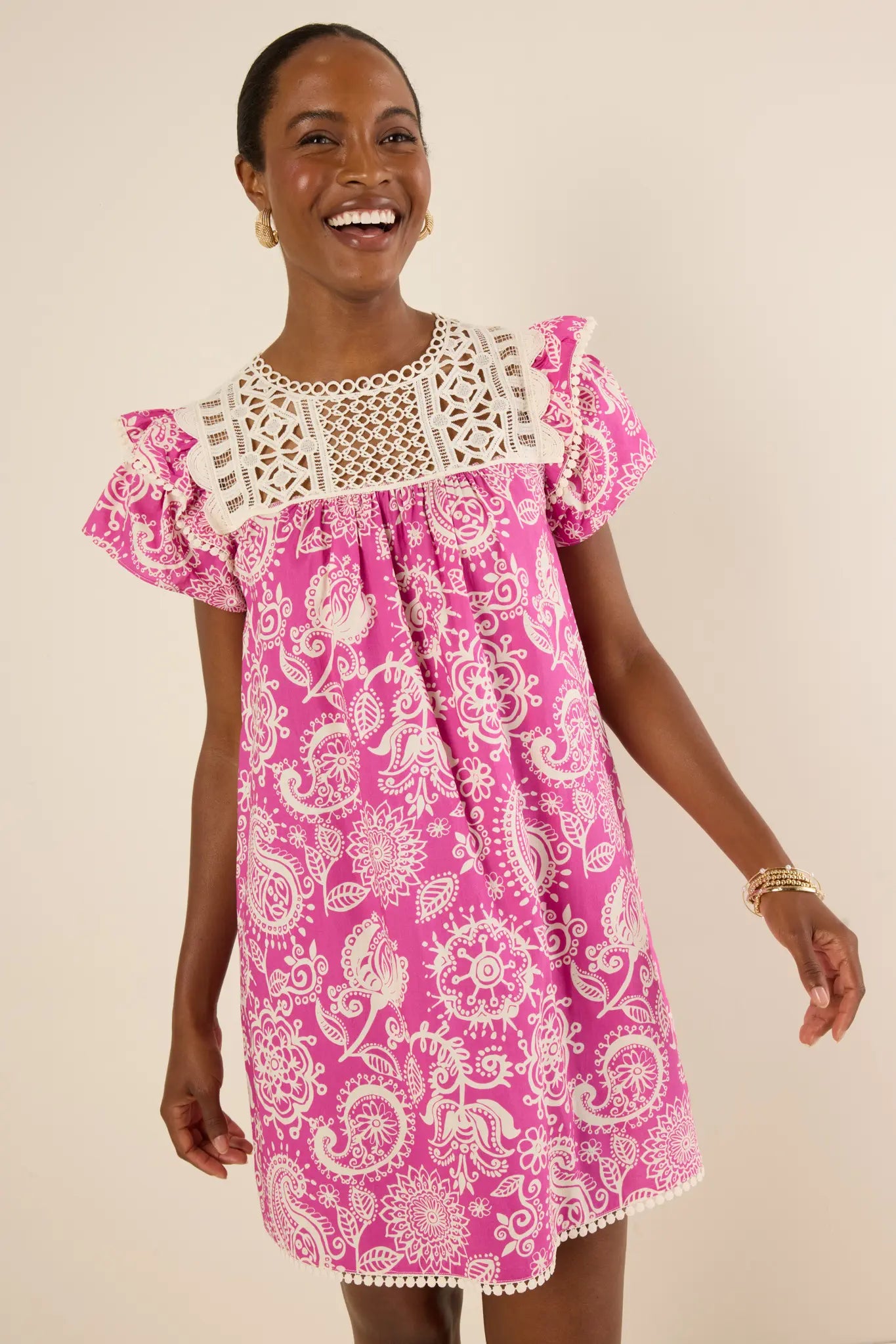Cali Dress- Pink