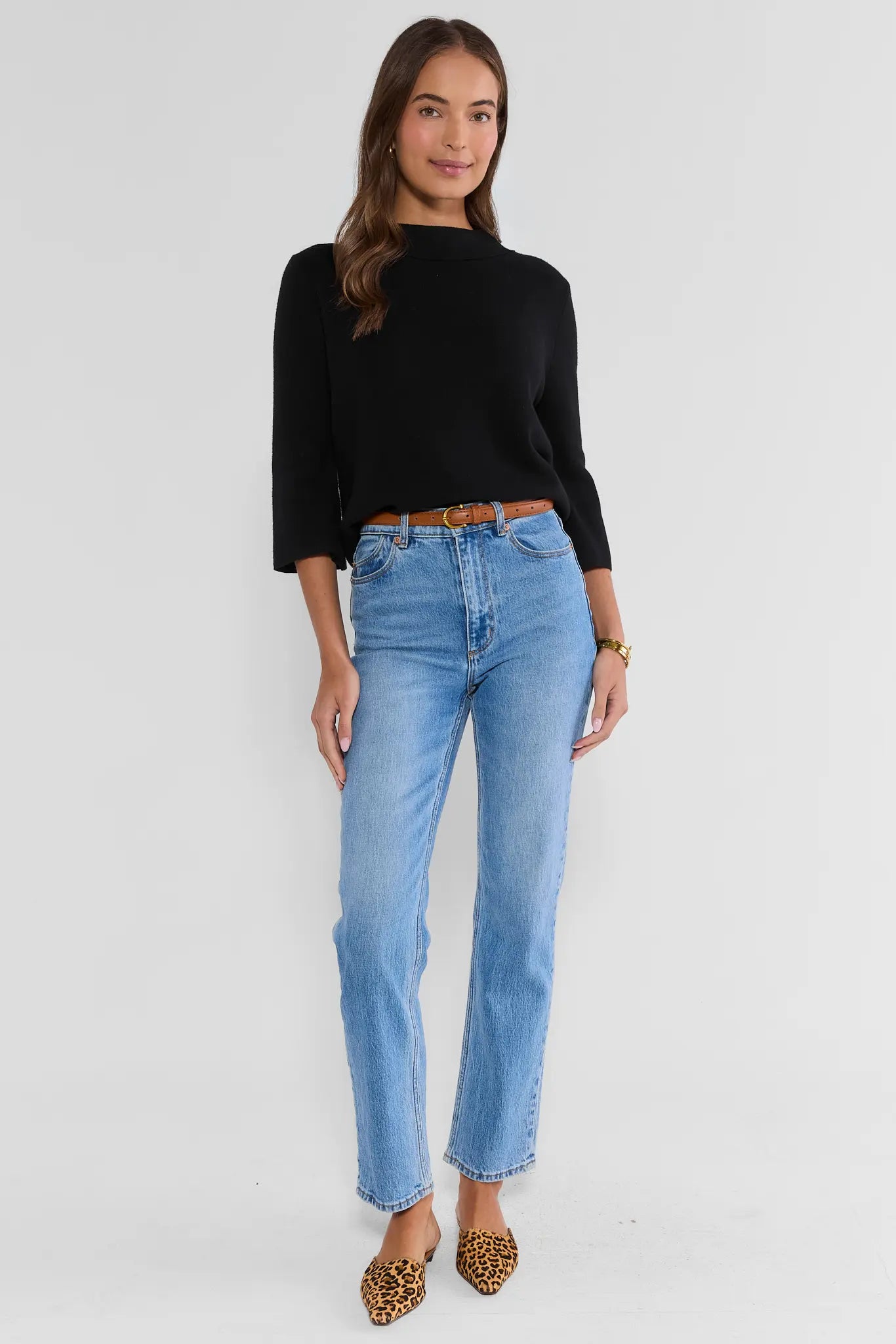 Jackie Black Knit Sweater