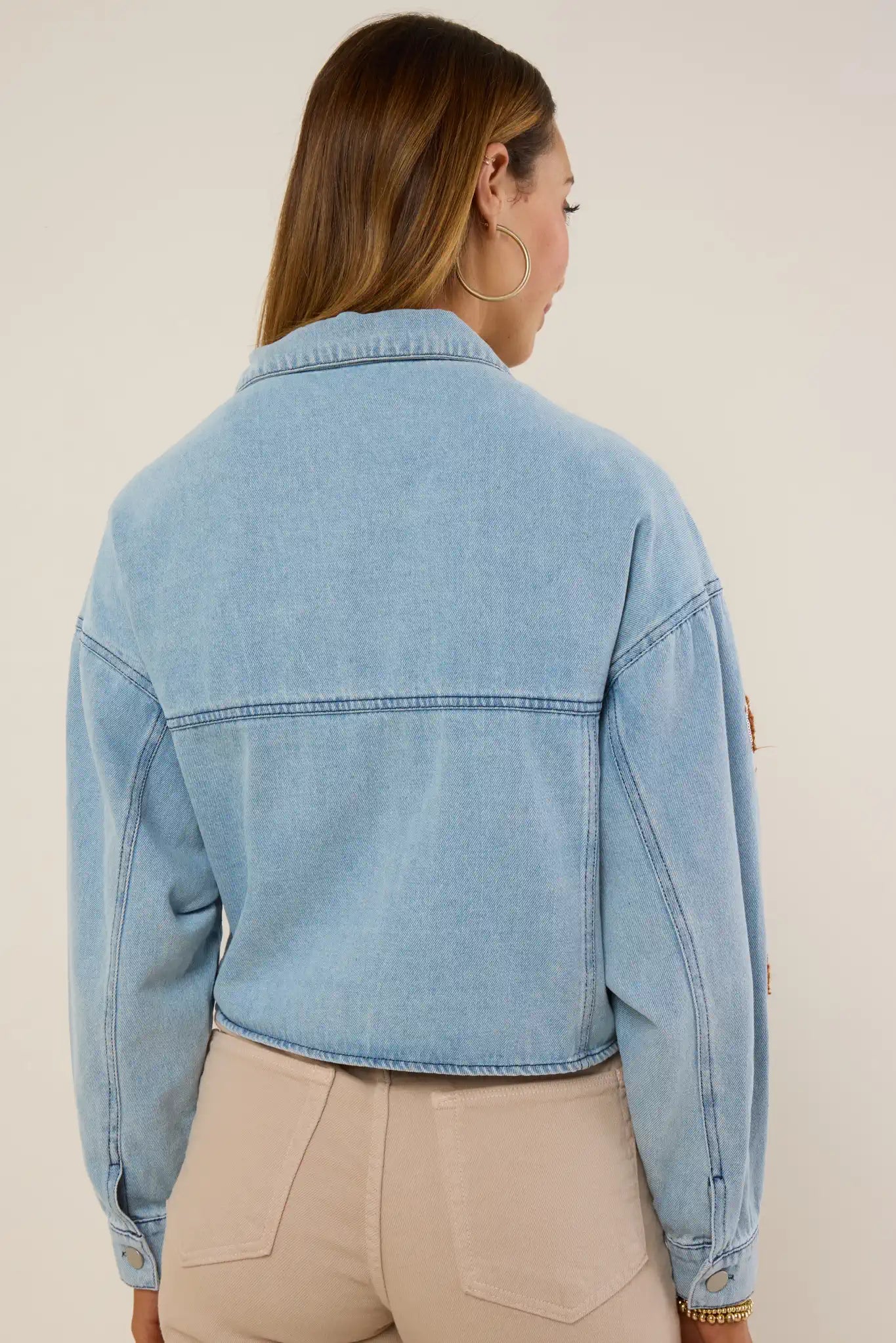 Football Denim Jacket