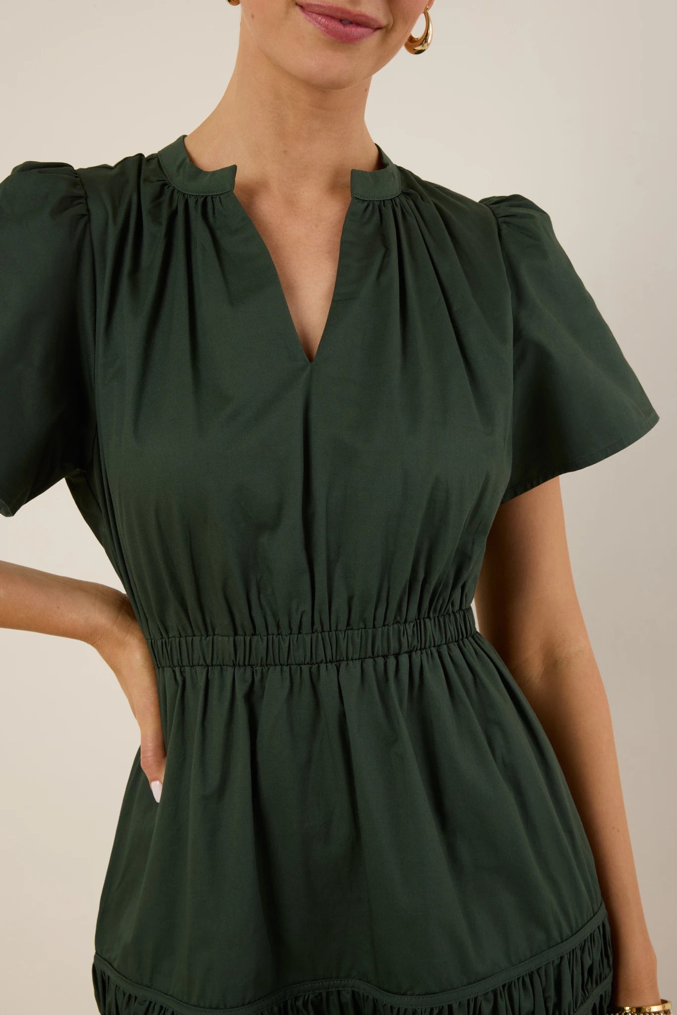 Valerie Dress- Olive