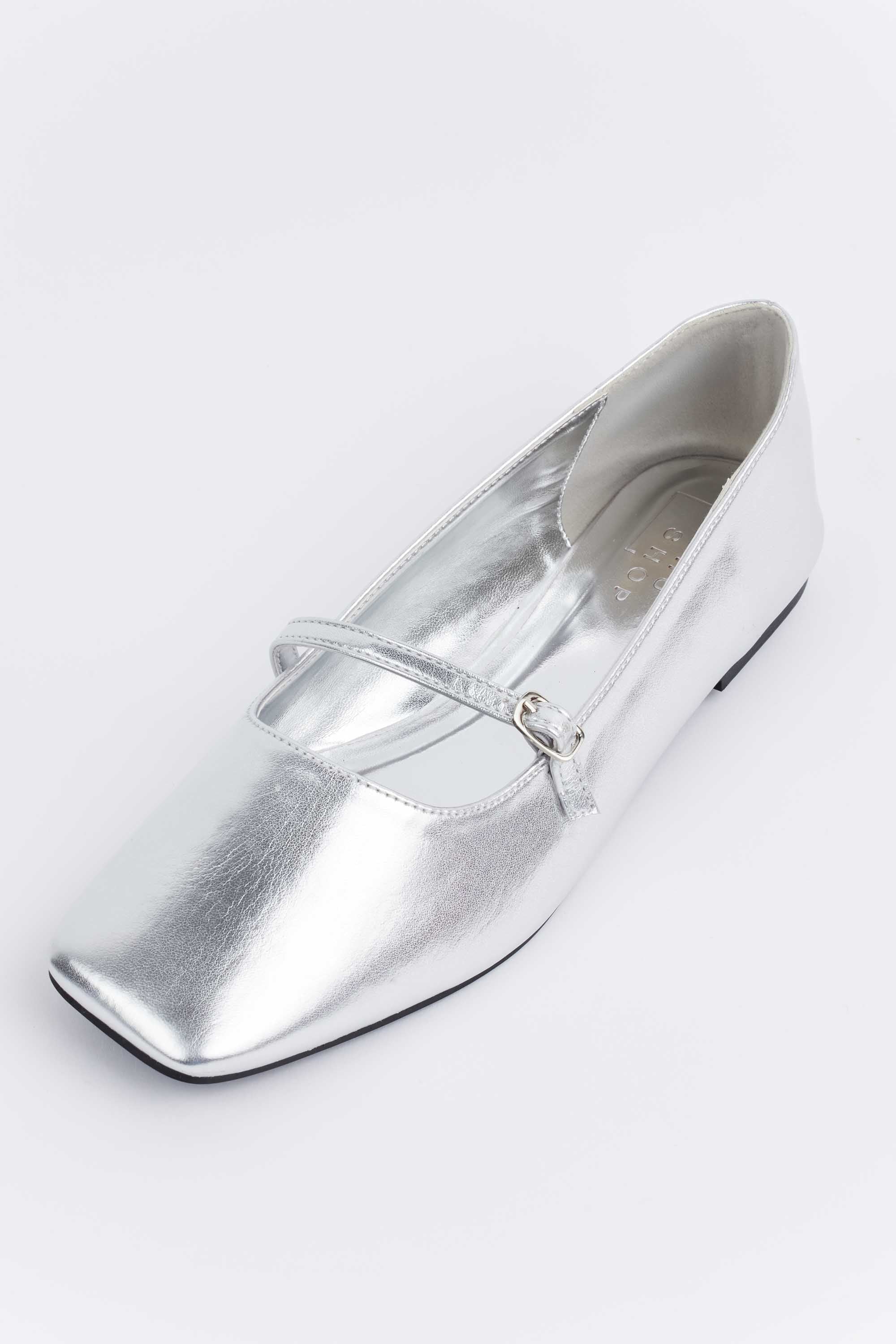 Adele Flats- Silver
