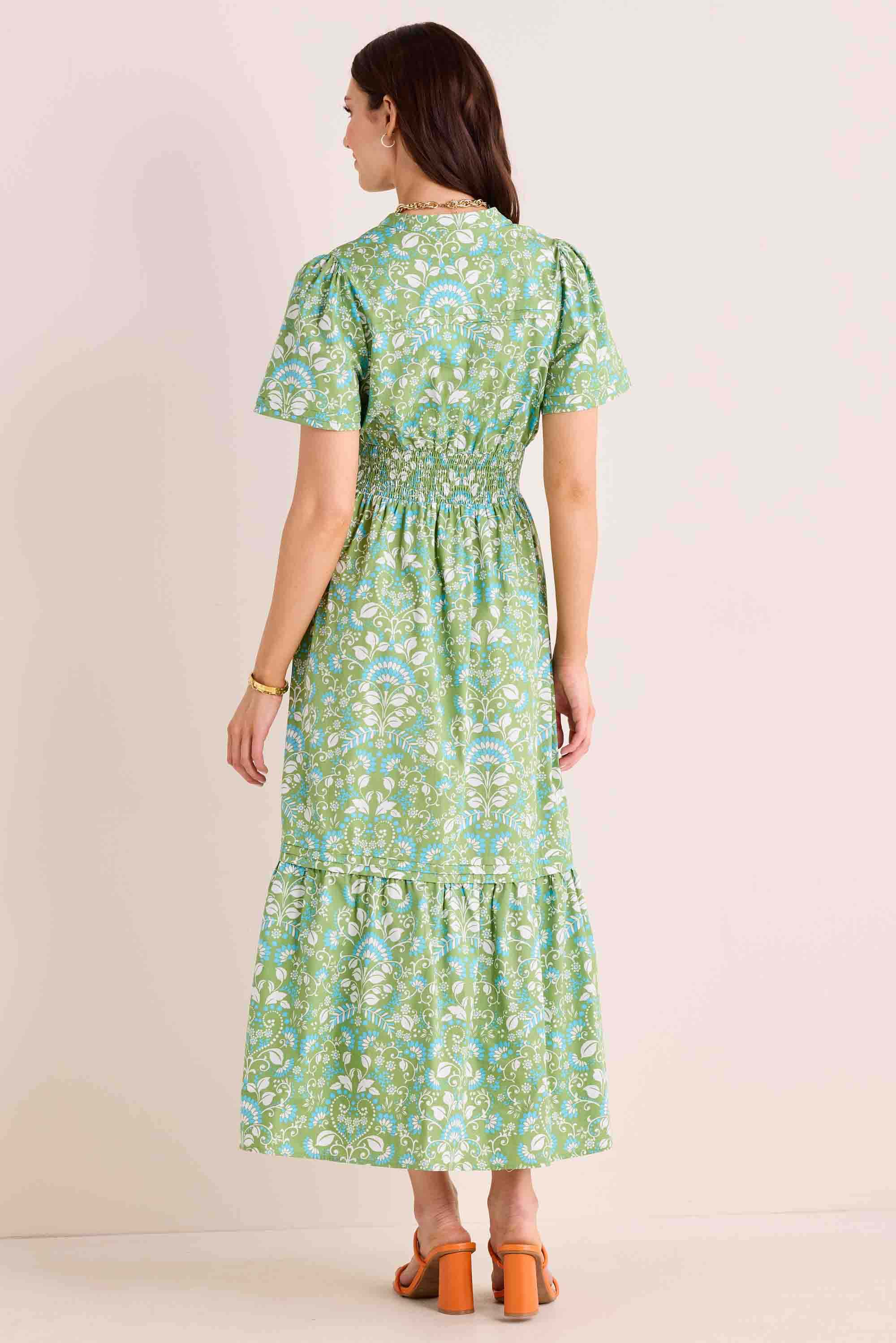 Isabella Dress- Sage