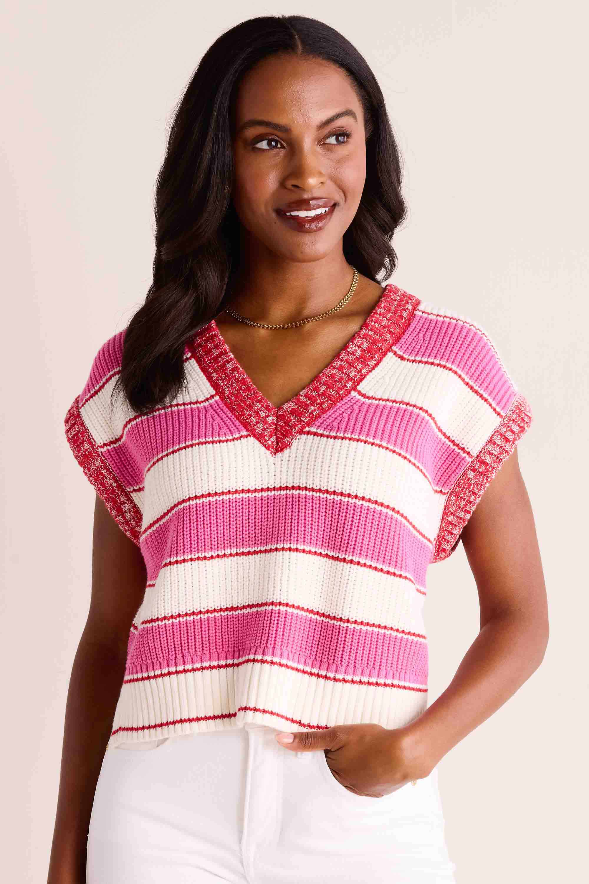 Cassidy Sweater- Pink