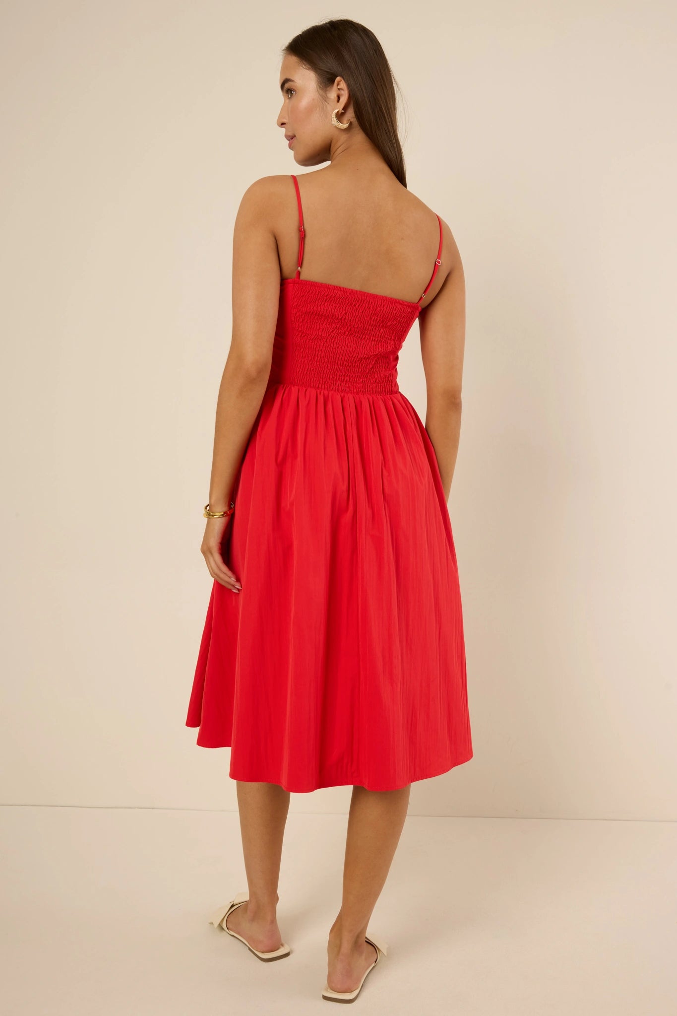 Tana Dress- Red