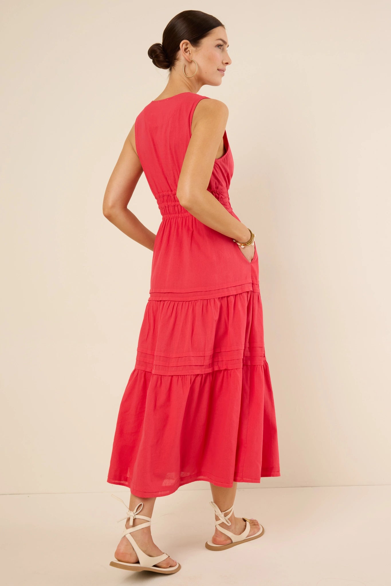 Gwendolyn Dress- Red