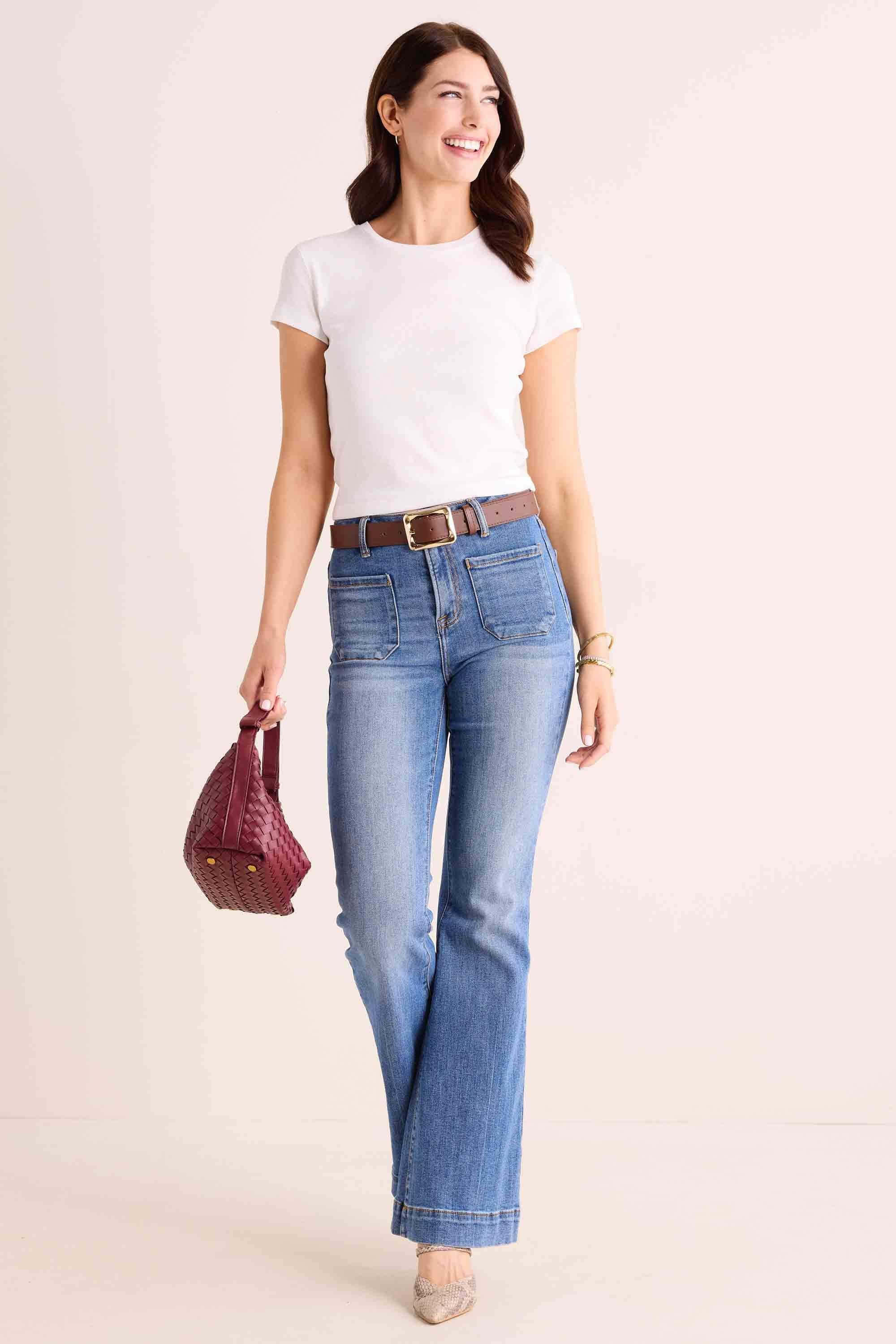 Aria Tee- Ivory