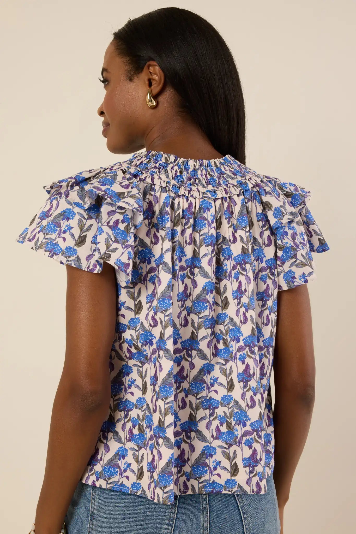 Annalyn Top- Blue