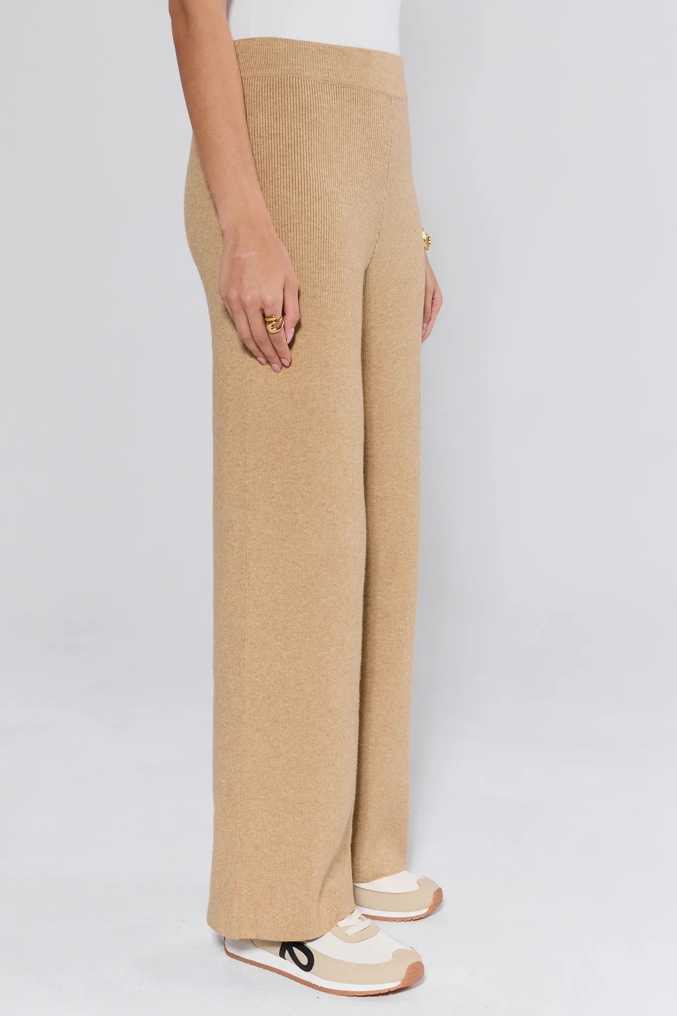 Elle Camel Knit Pants