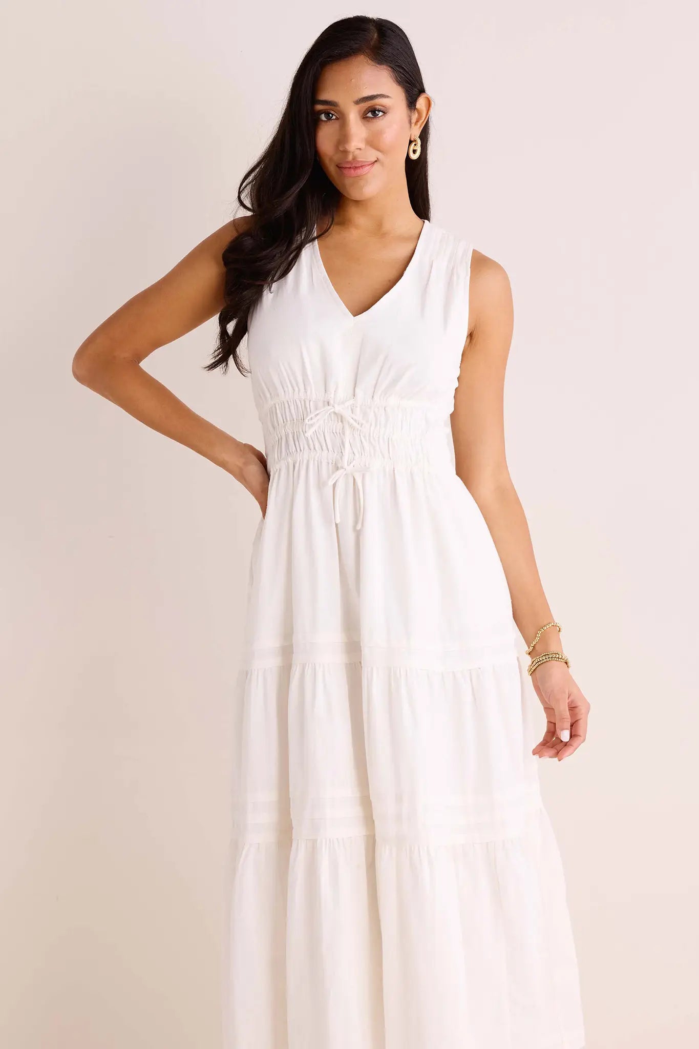 Gwendolyn Dress- White