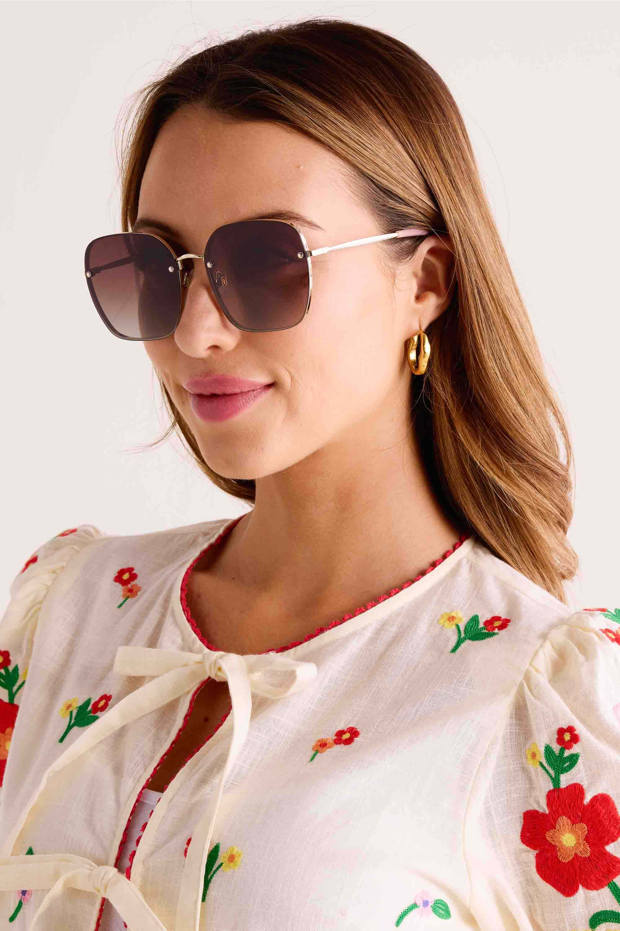 Emerson Round Polarized Sunglasses