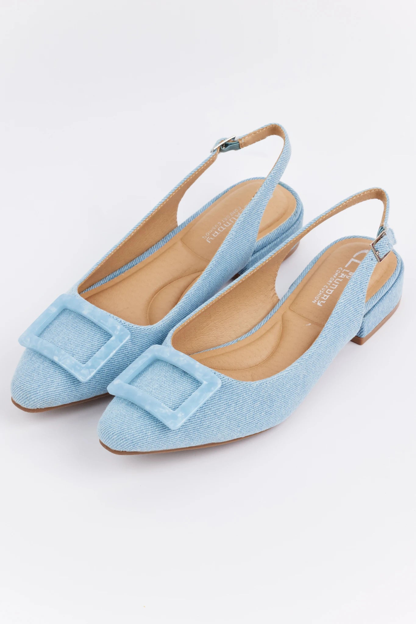 Angela Flats- Denim