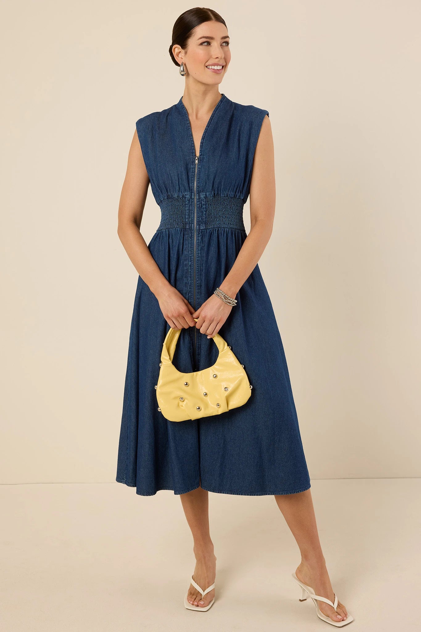 Collins Dress- Denim