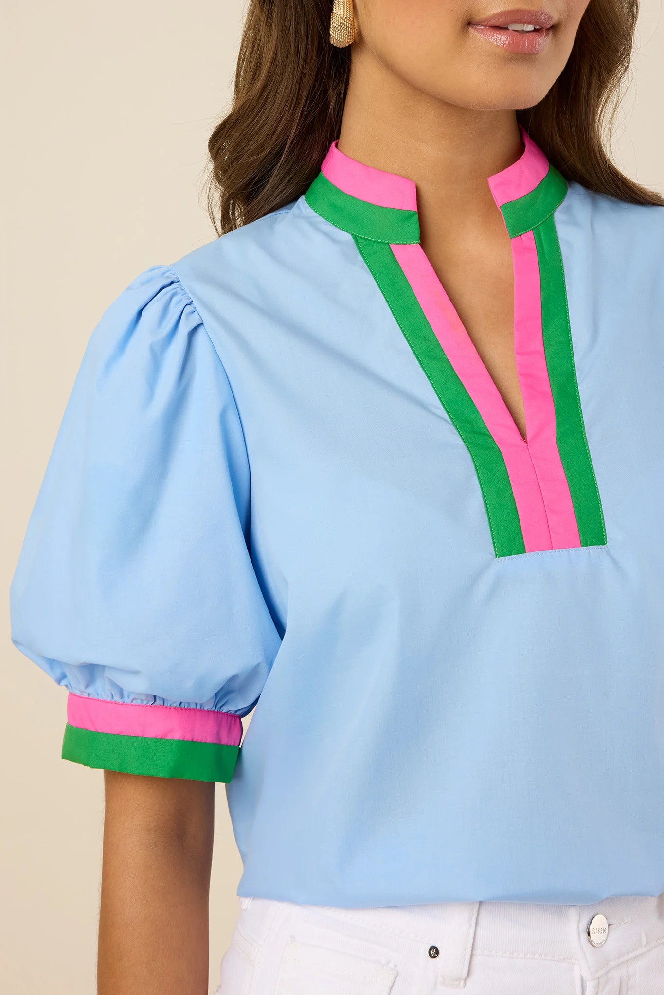 Adelaide Top - Blue