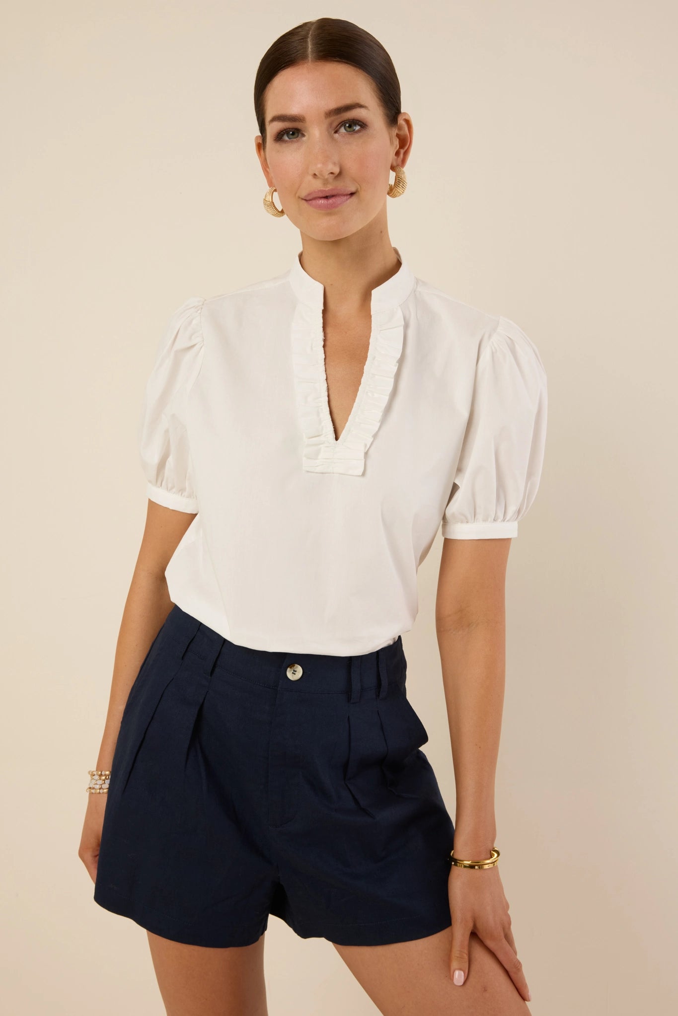 Jane Top- White