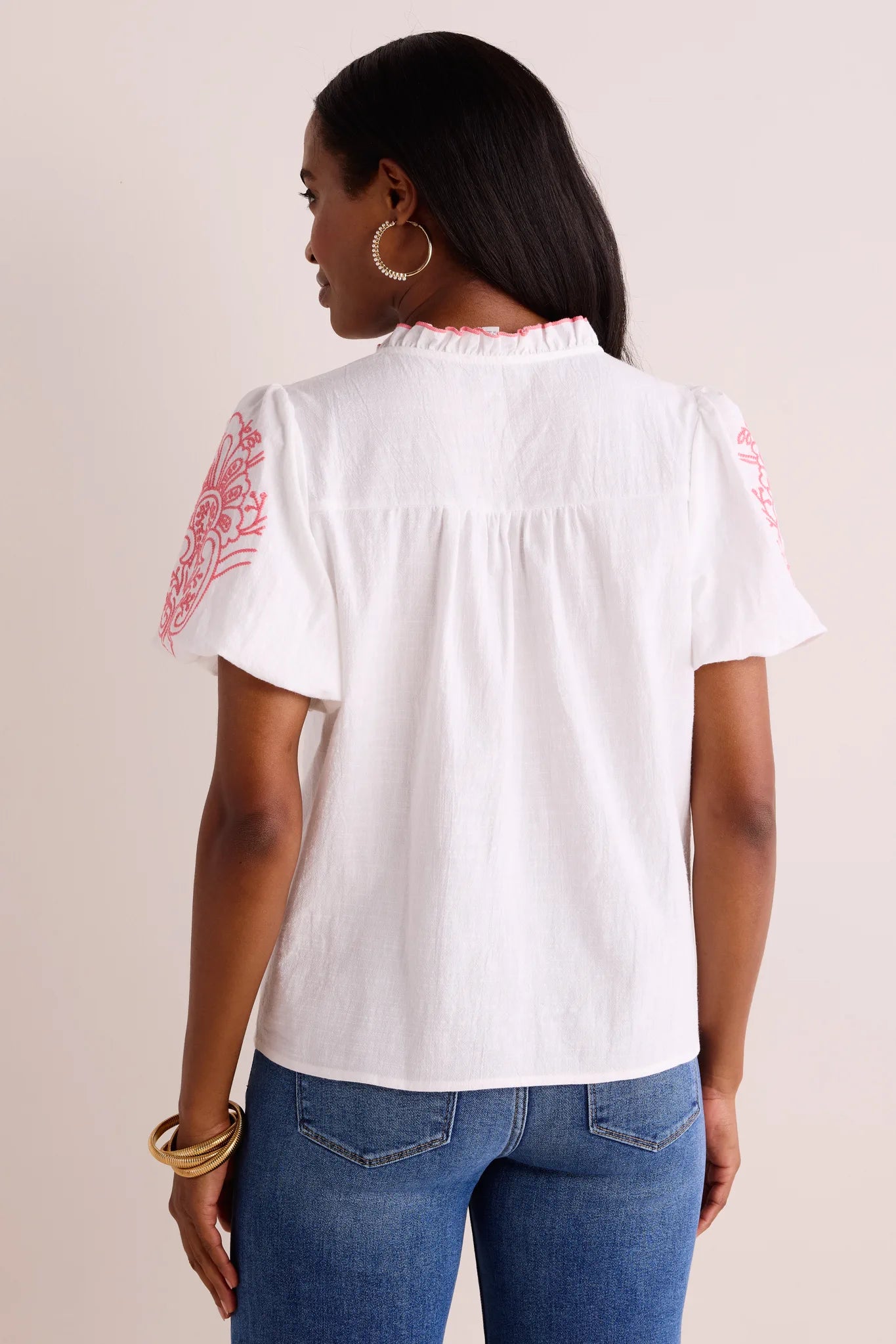 Carmen Top- White
