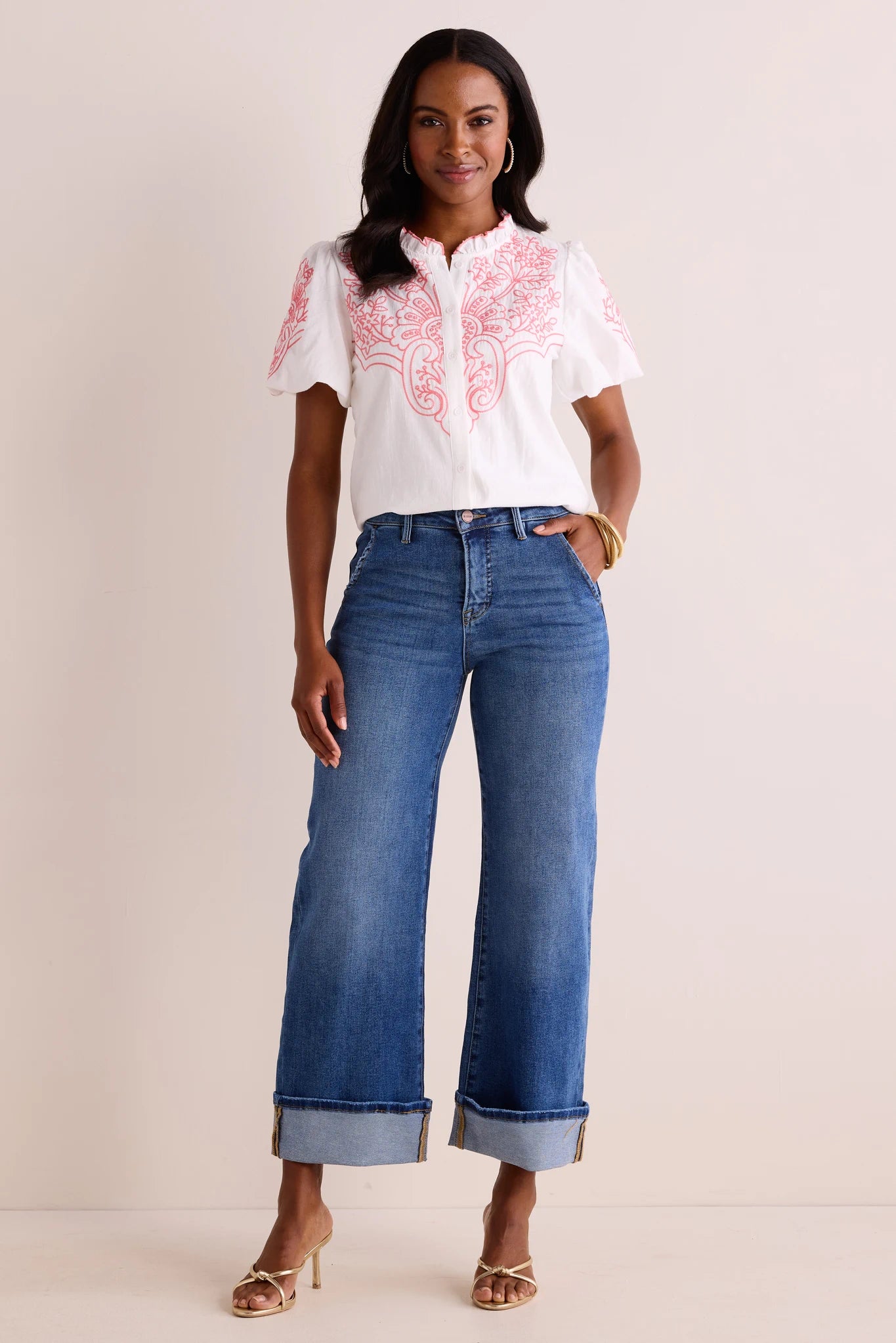 Carmen Top- White