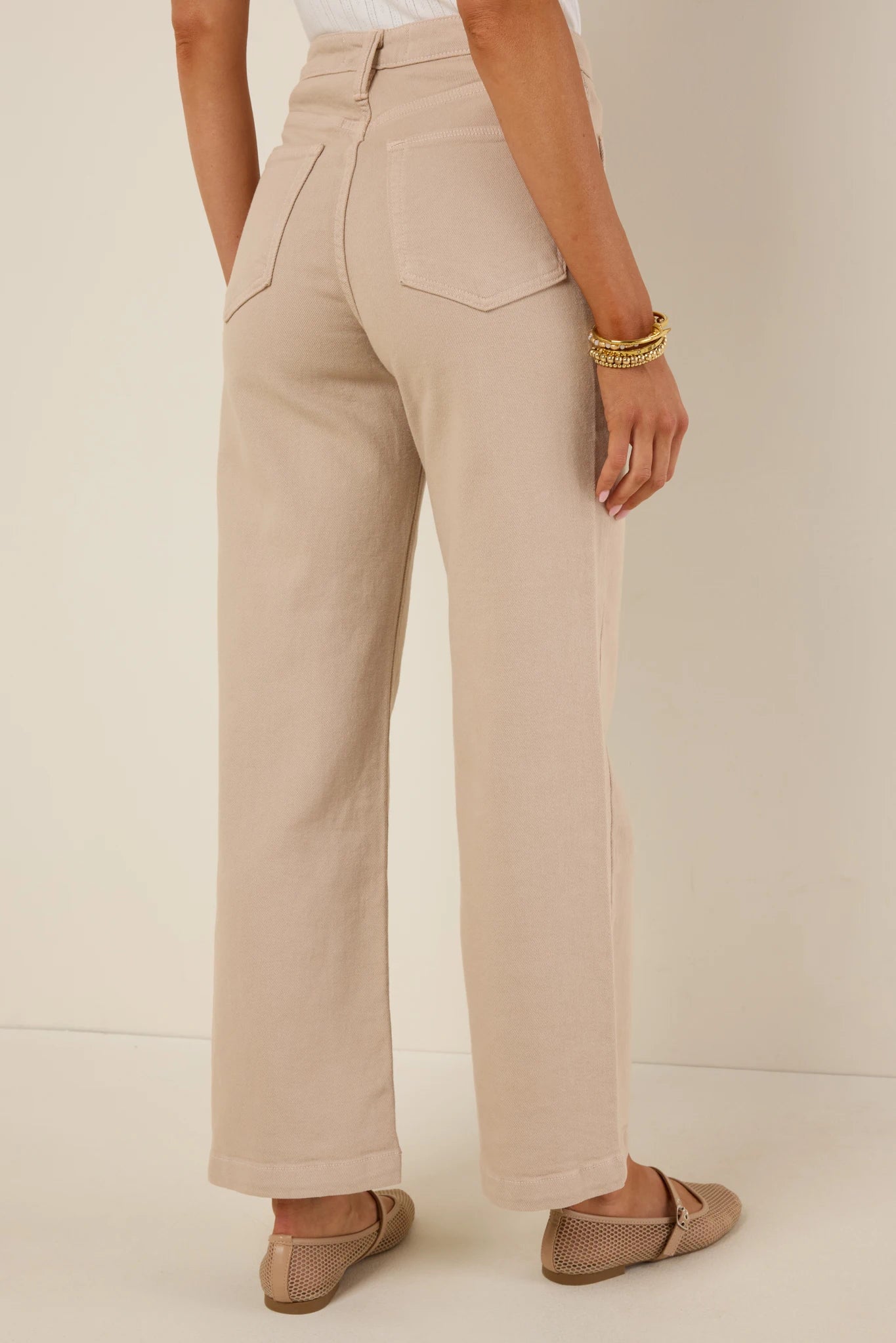 Kimberly Jeans- Khaki