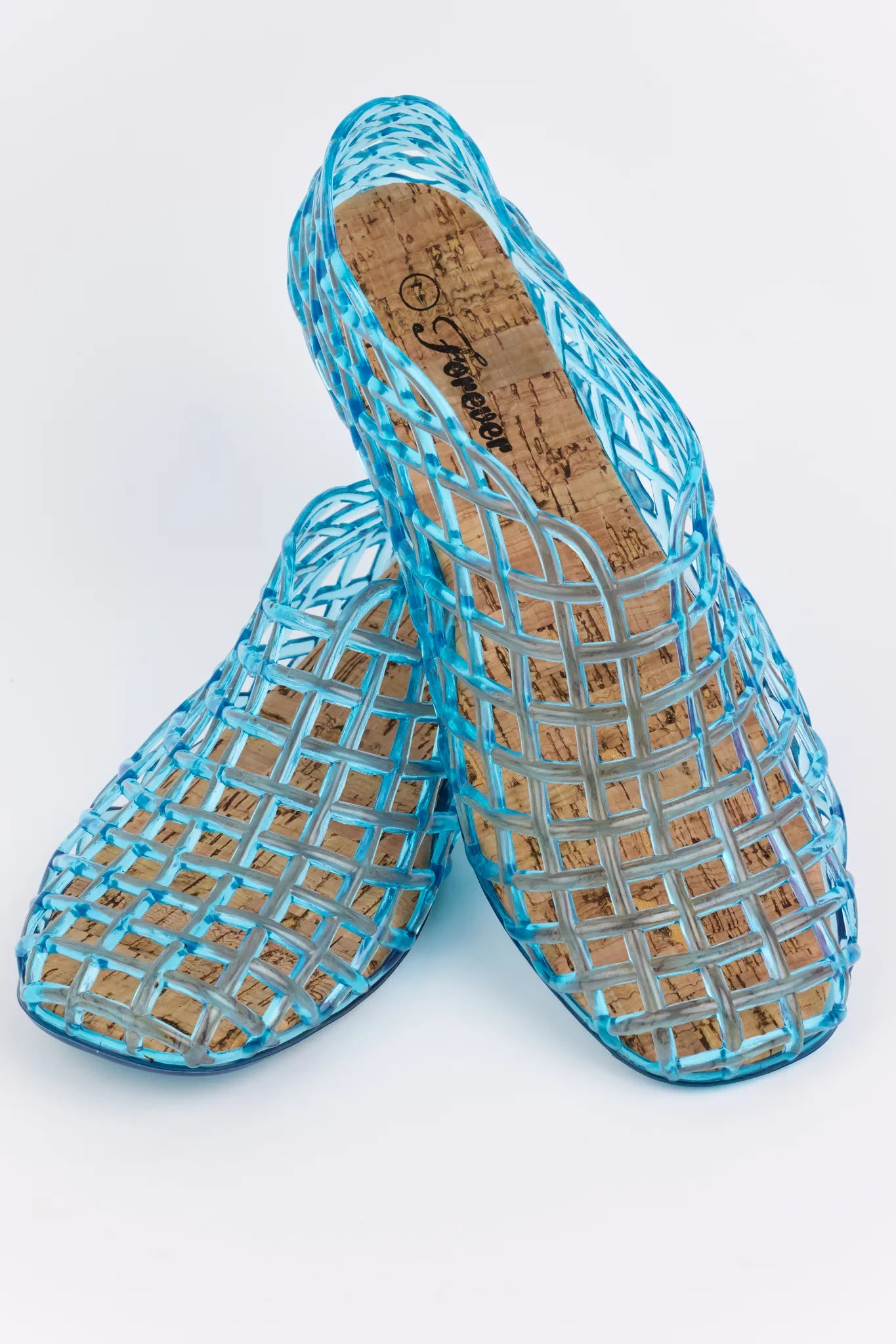 Nina Jelly Flats- Blue