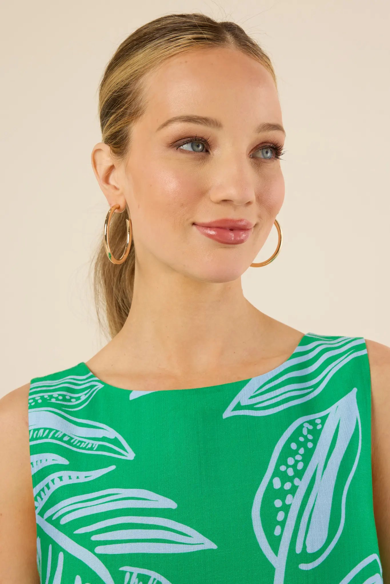 Carley Hoop Earrings 2" Diameter