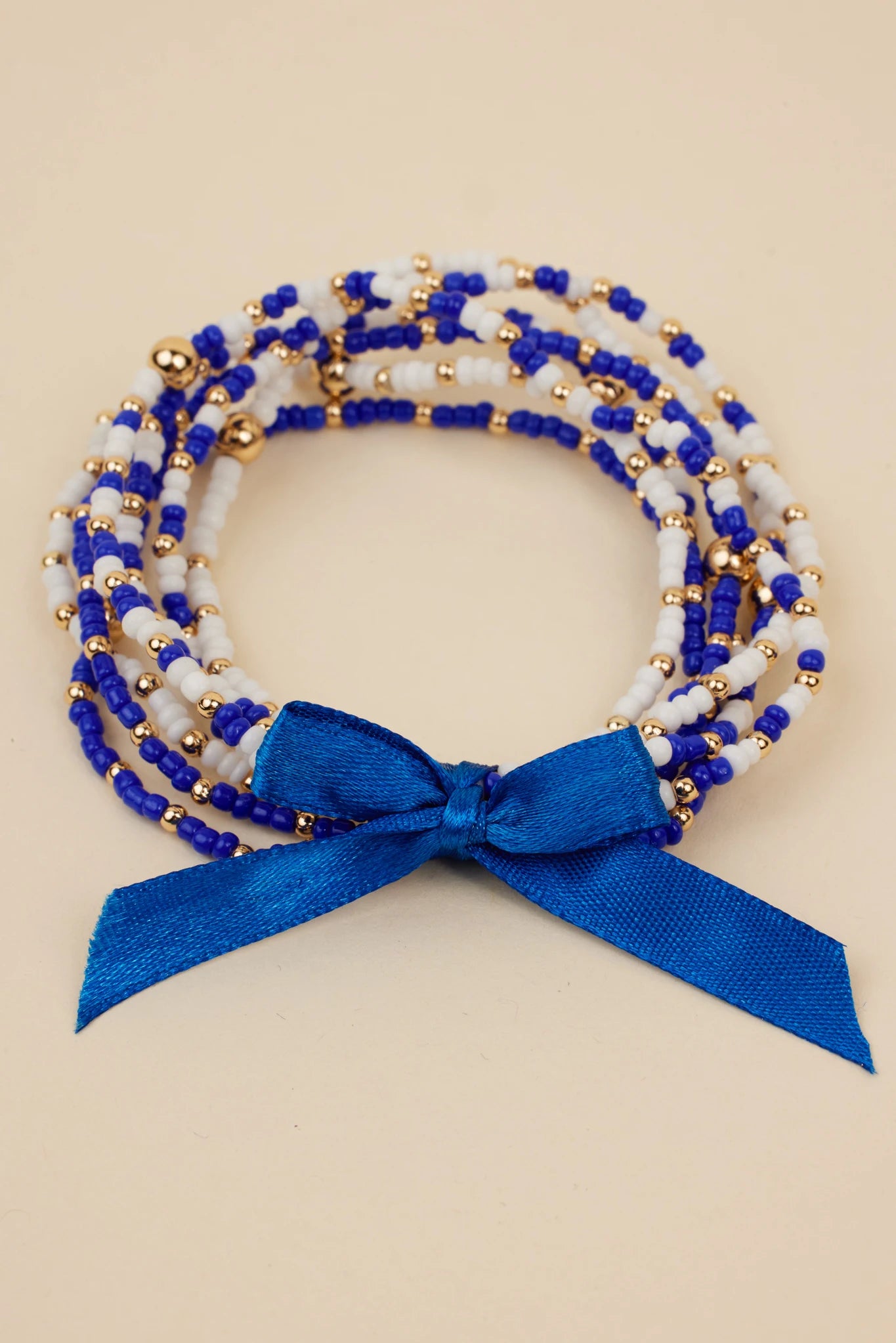 Meg Bracelets- Blue/White