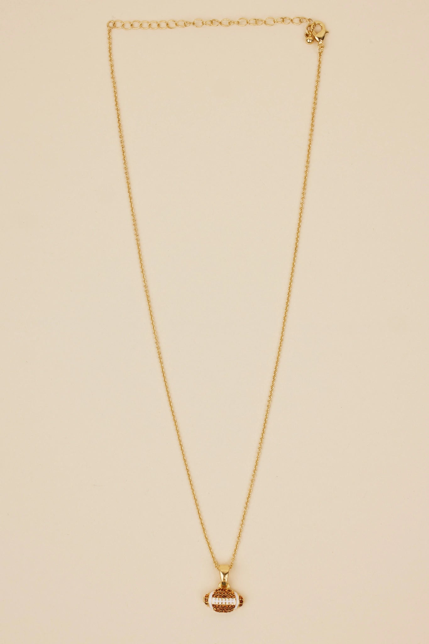 Fallon Football Necklace