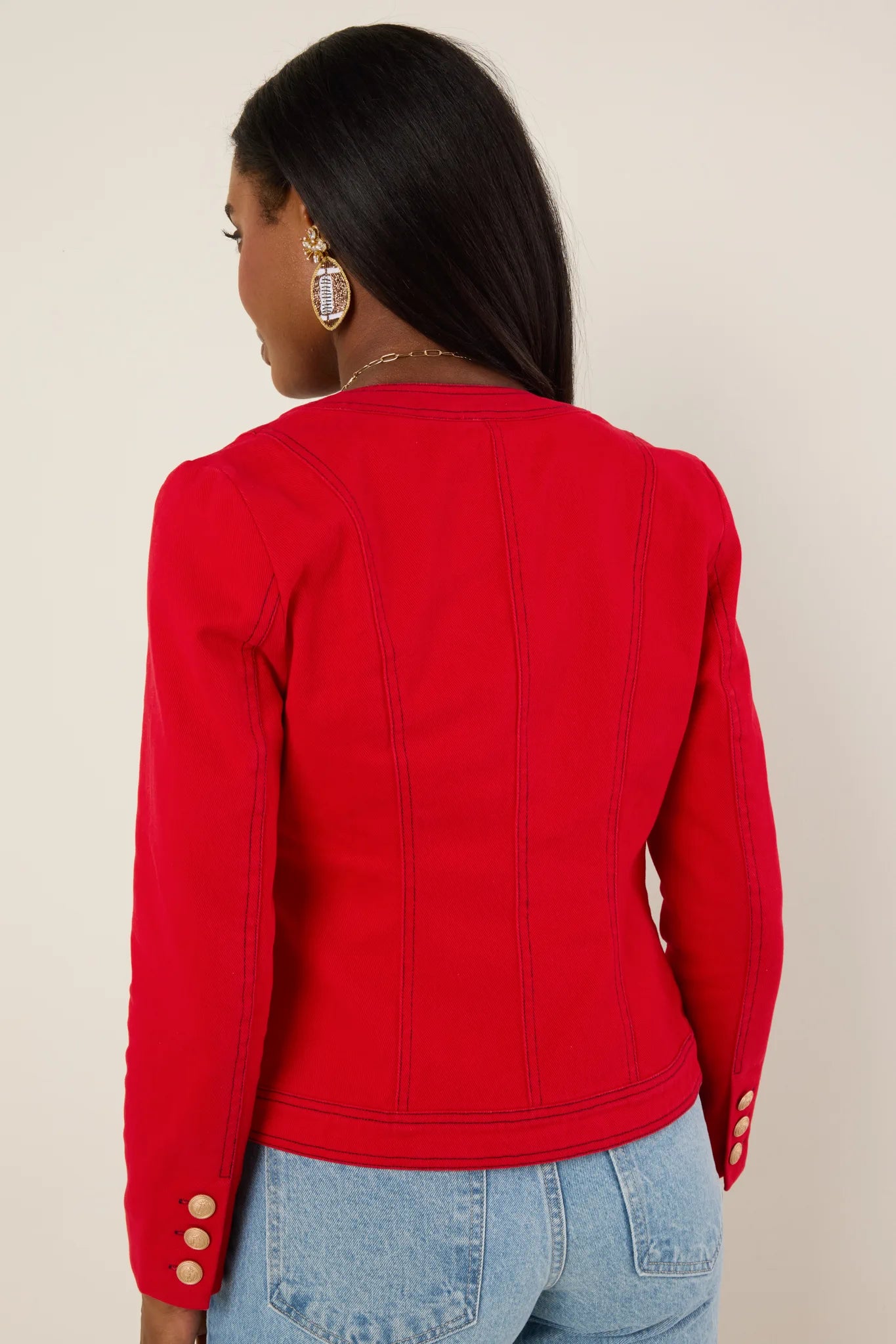 Rhodes Jacket- Red