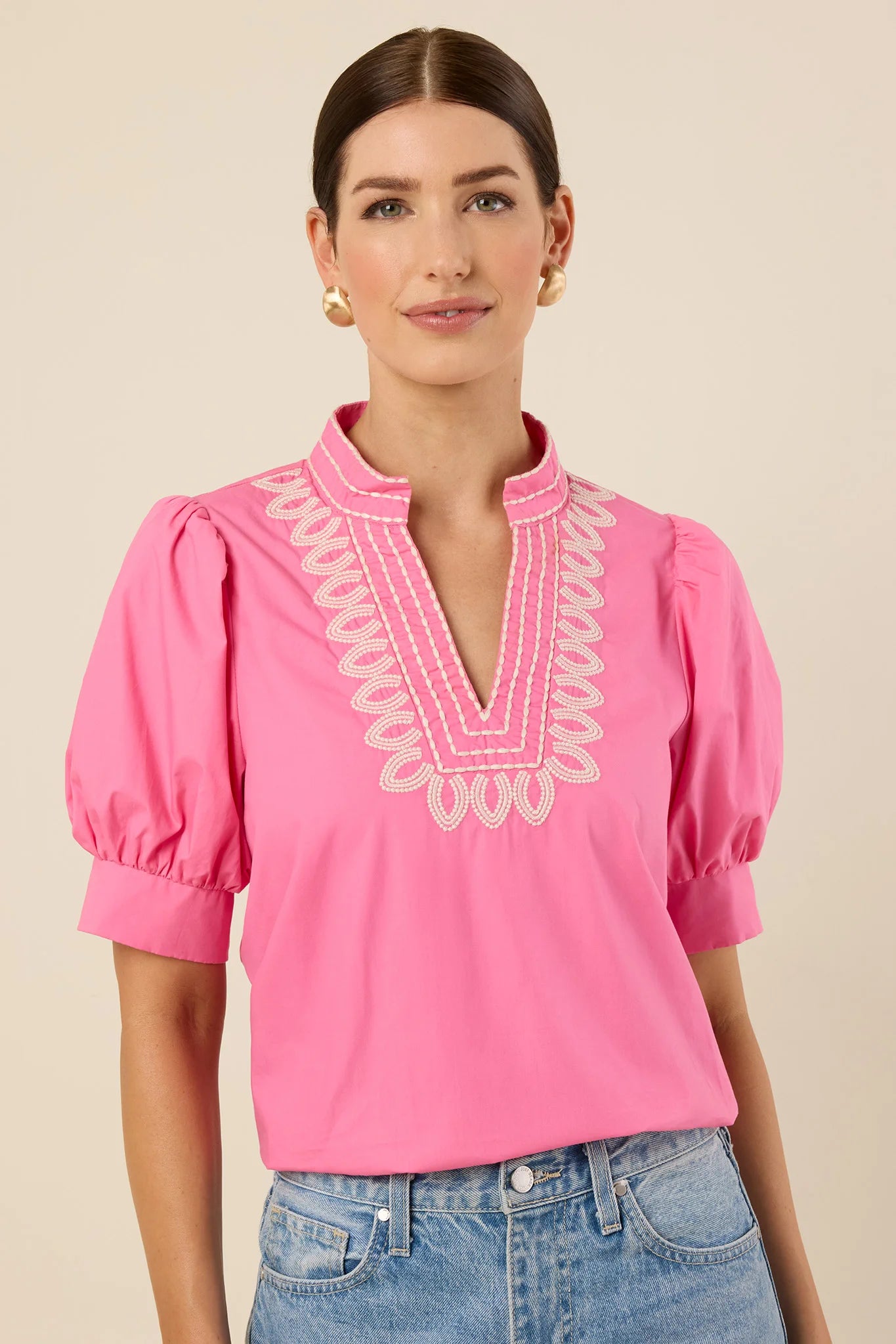 Lilith Top- Pink