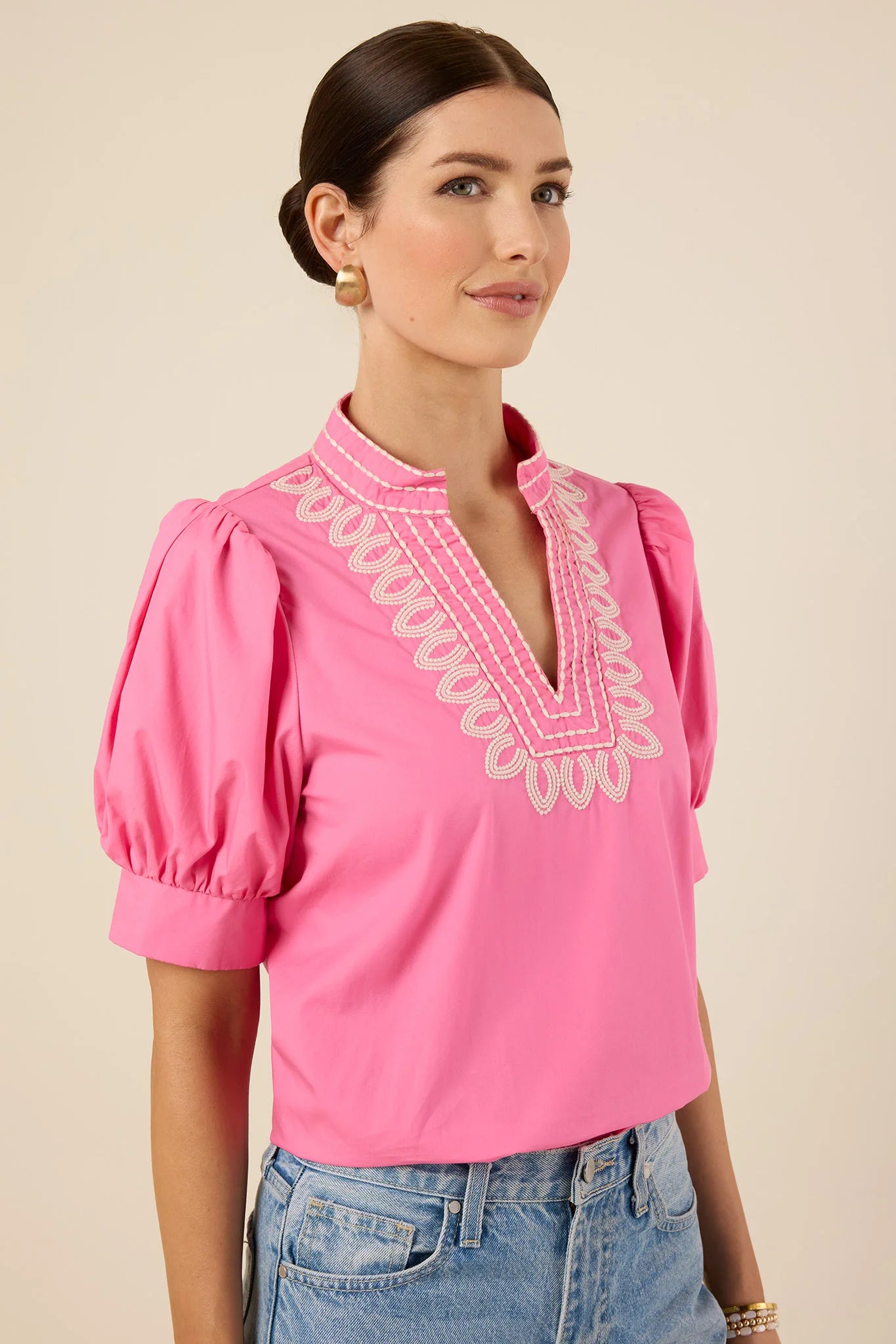 Lilith Top- Pink